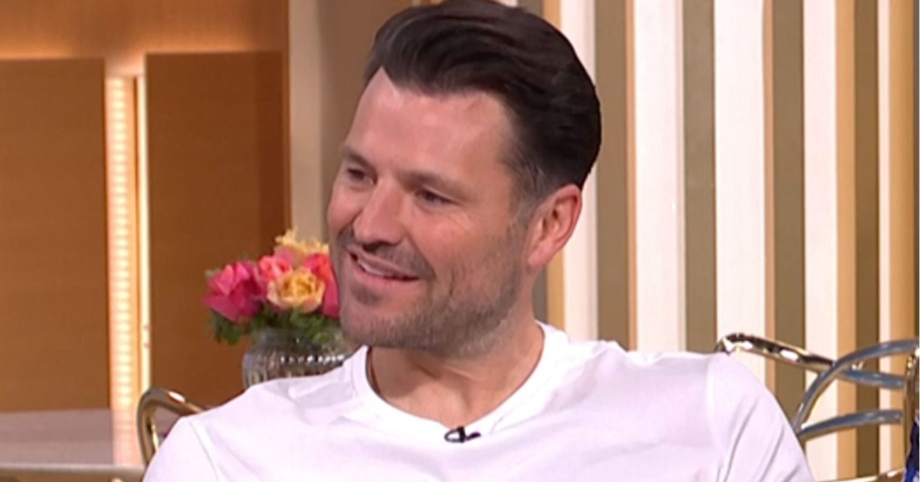 Mark Wright smiling on This Morning