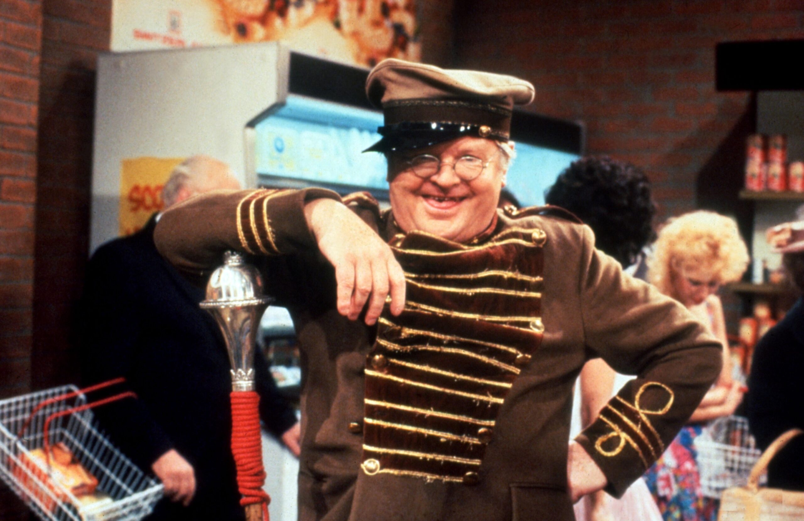 Benny Hill smiling