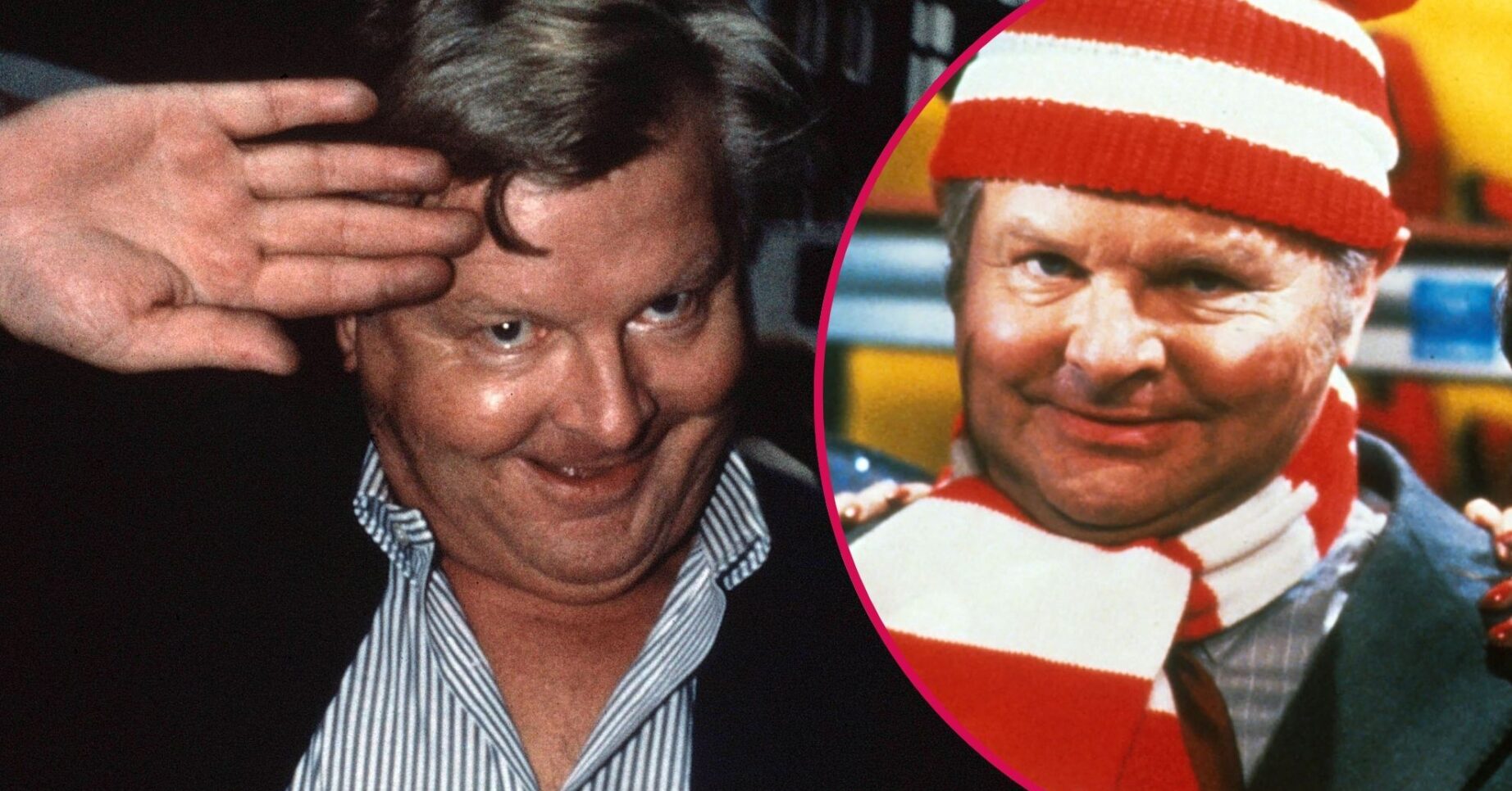 Benny Hill smiling