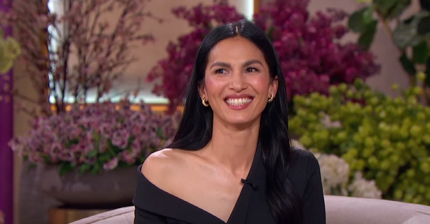 Actress Elodie Yeung smiling on an interview (Credit: The Jennifer Hudson Show/Fox)
