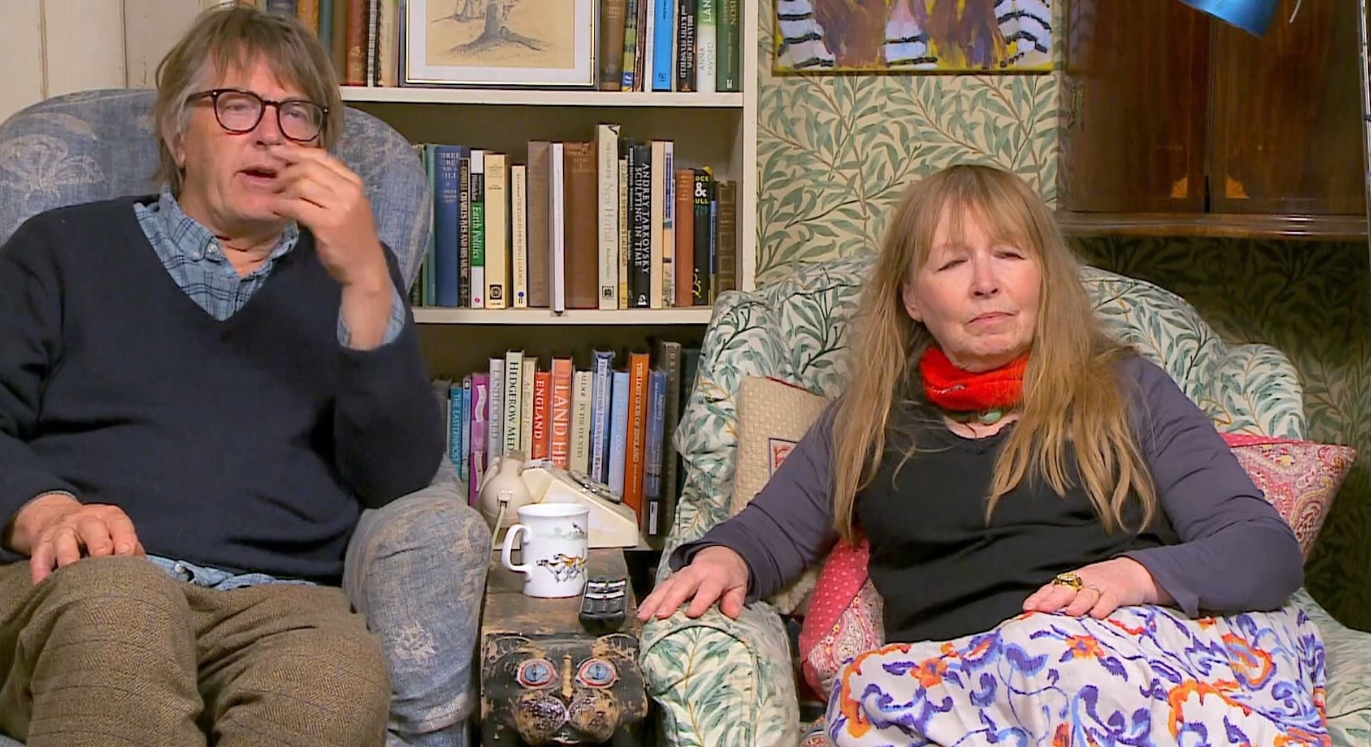 Mary and Giles on Gogglebox
