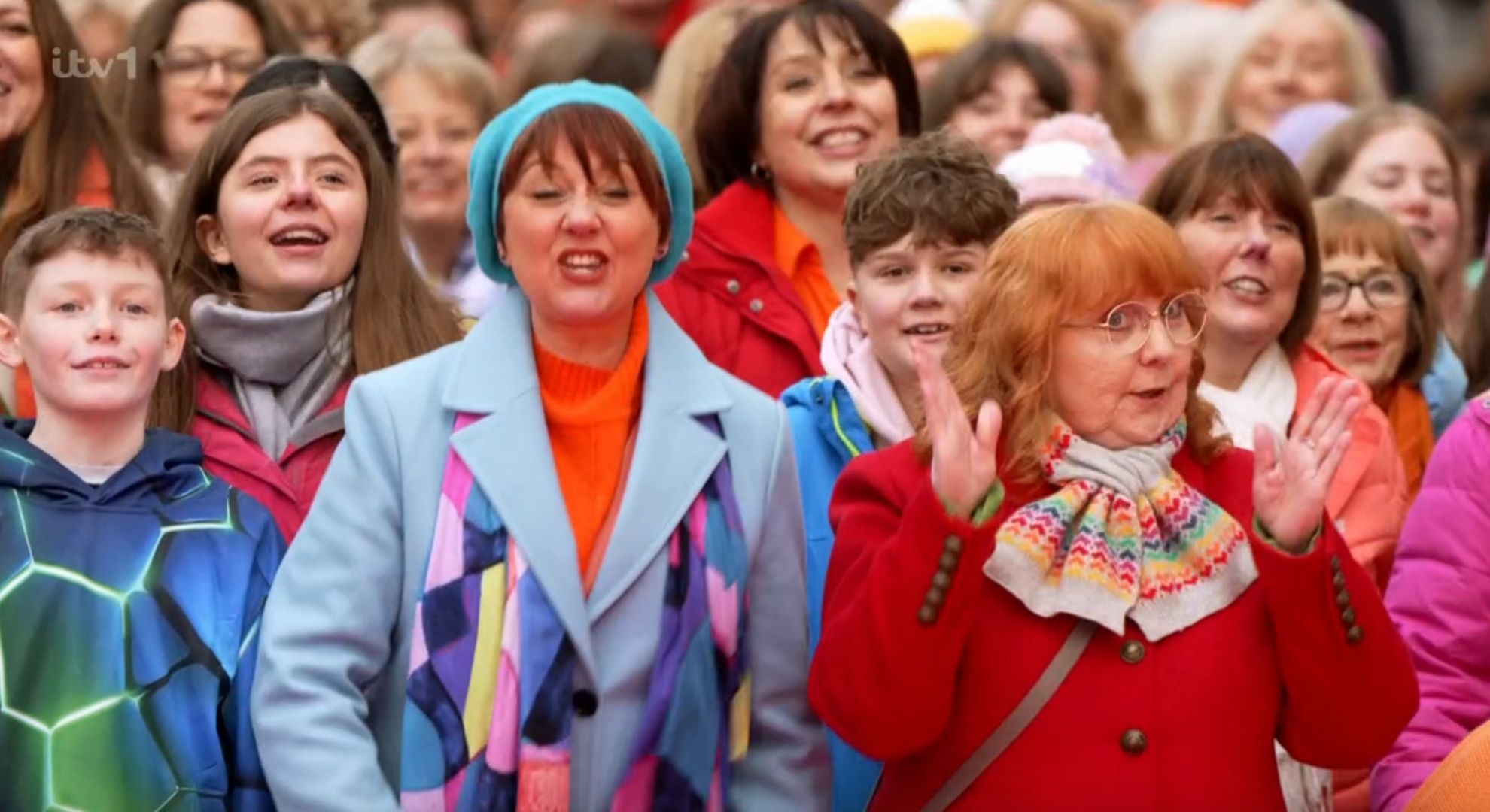 Pop Voices singing on Britain's Got Talent