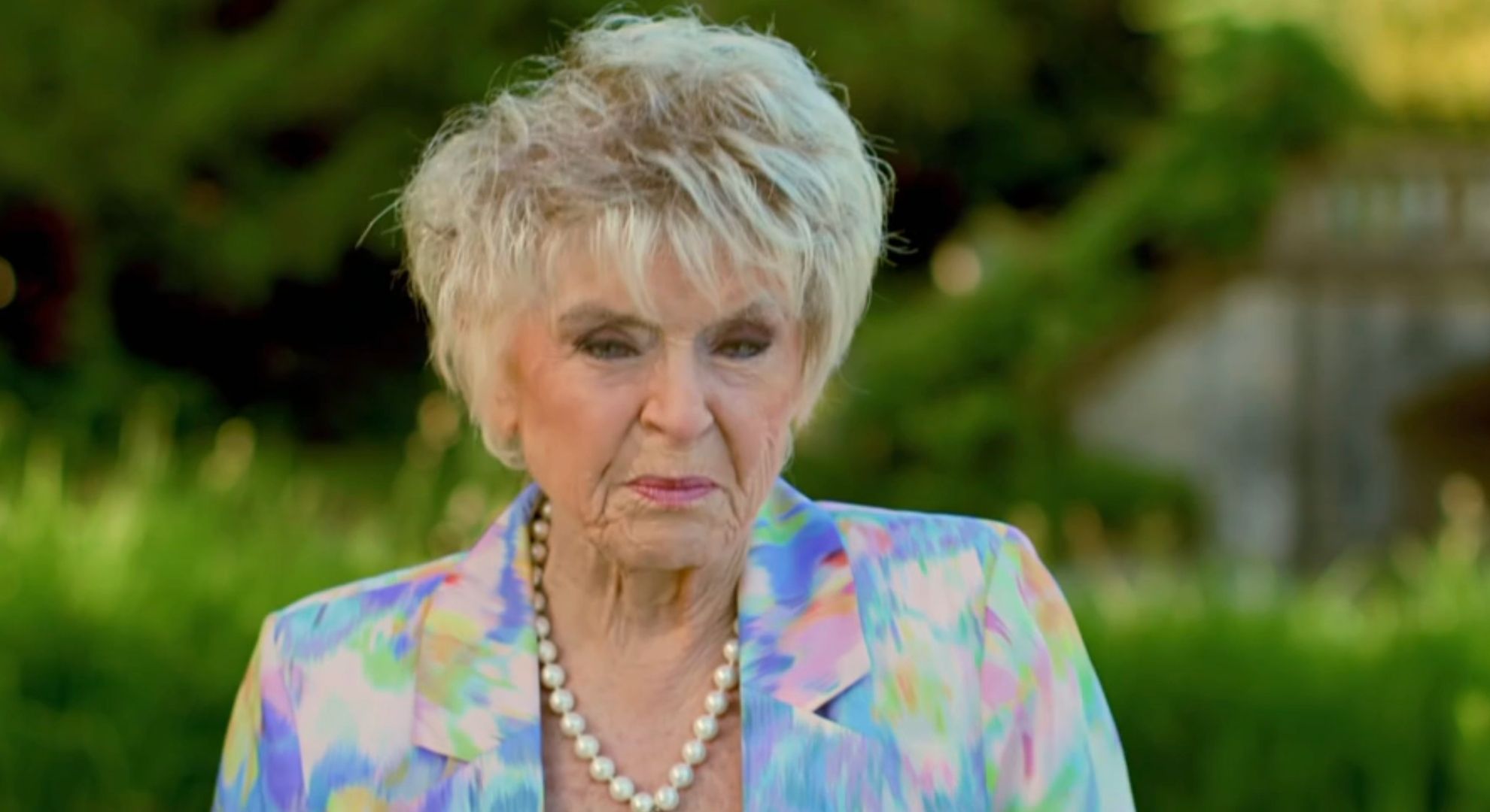 Gloria Hunniford speaking on Bake Off 