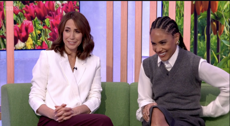 Alex Jones tried to laugh off Joel Dommett joke on The one Show