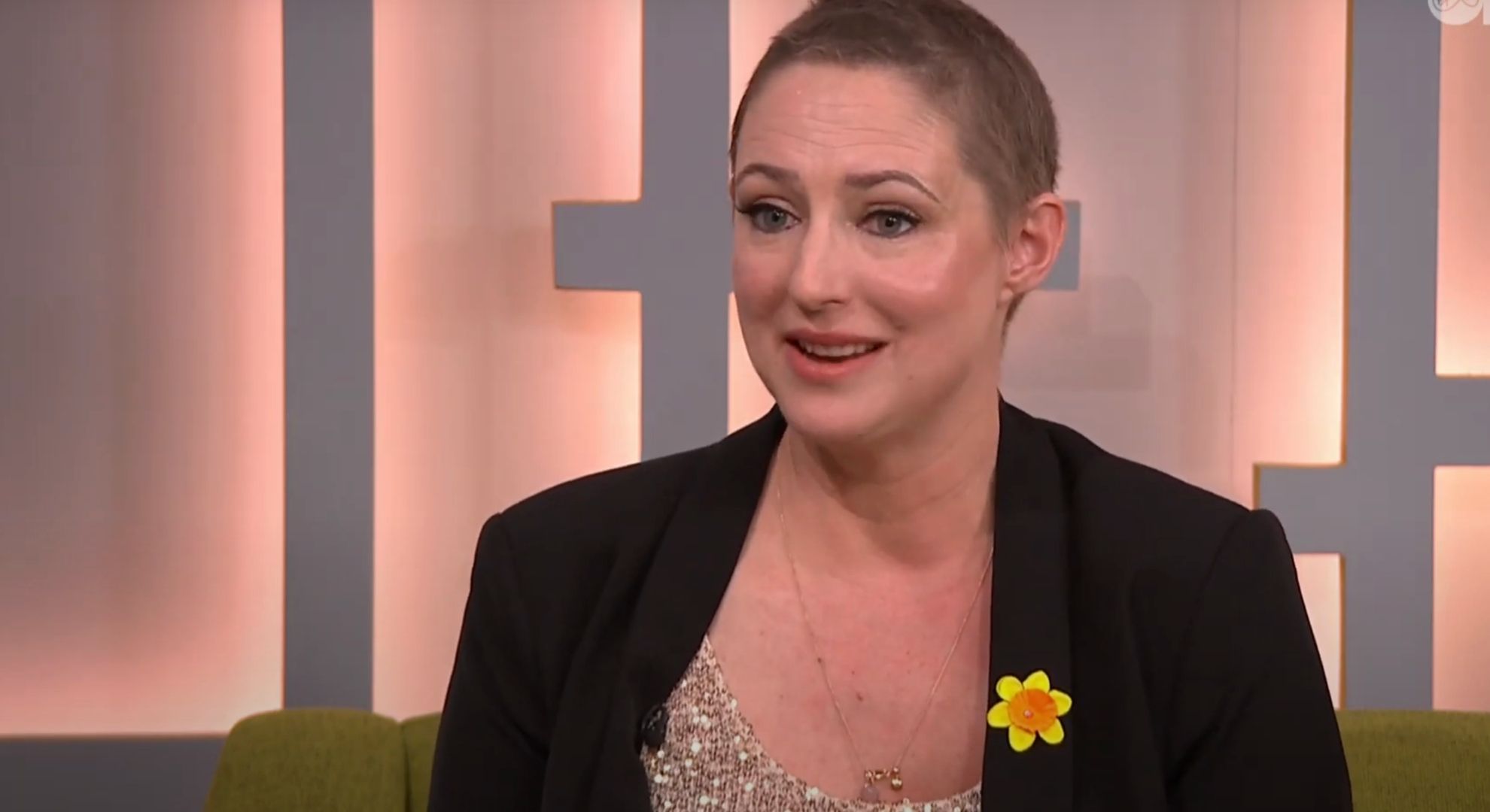 Ali Bastian speaking in an interview