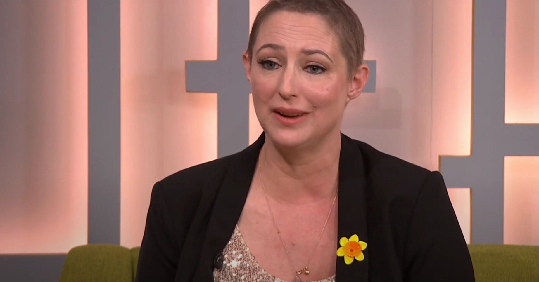 Ali Bastian speaking in an interview