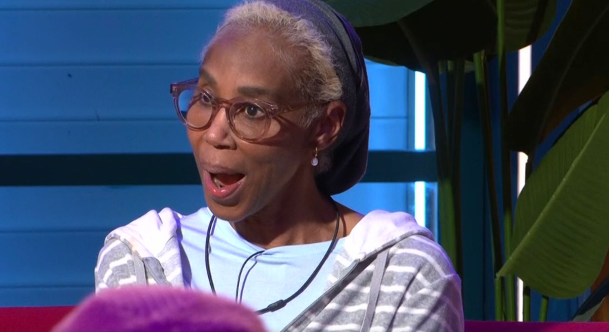 Trisha Goddard speaking on Celebrity Big Brother