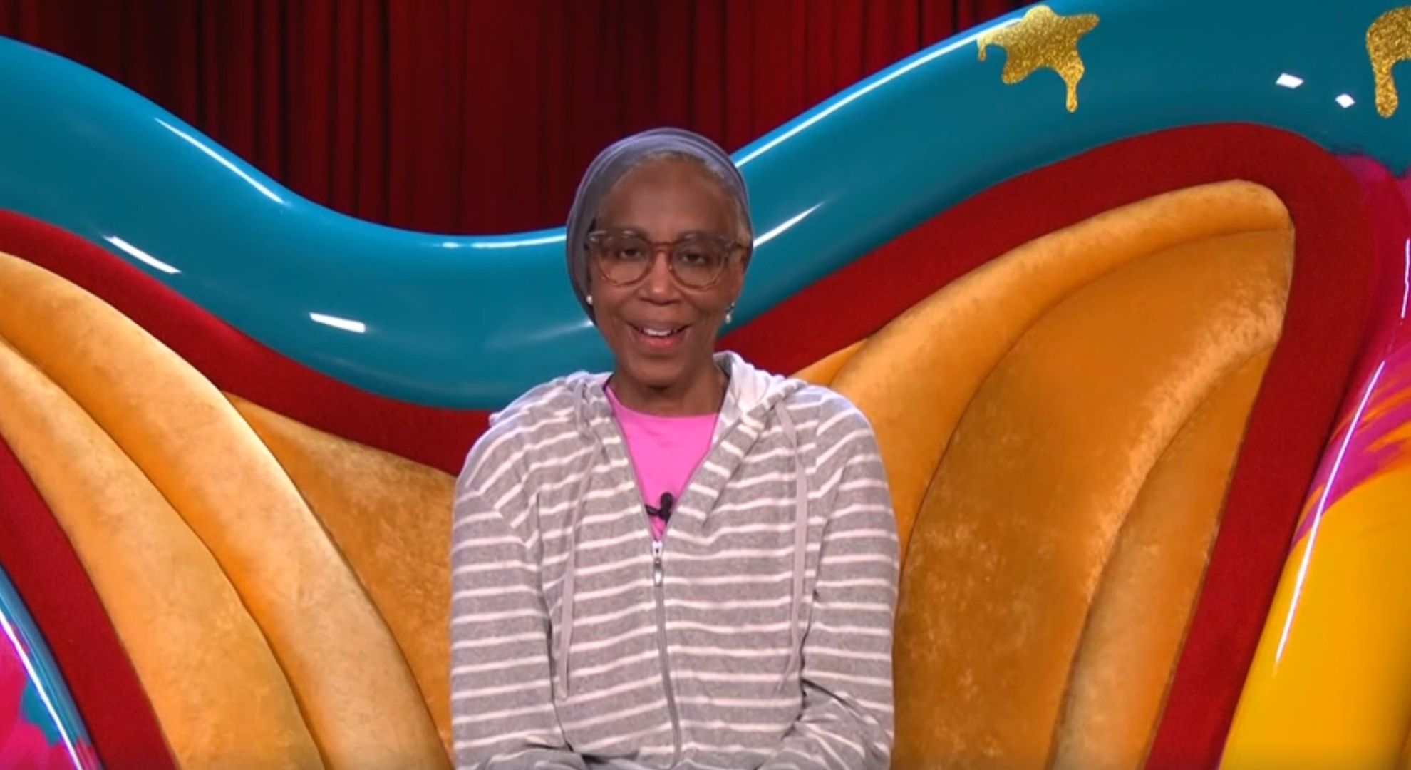 Trisha Goddard speaking on Celebrity Big Brother