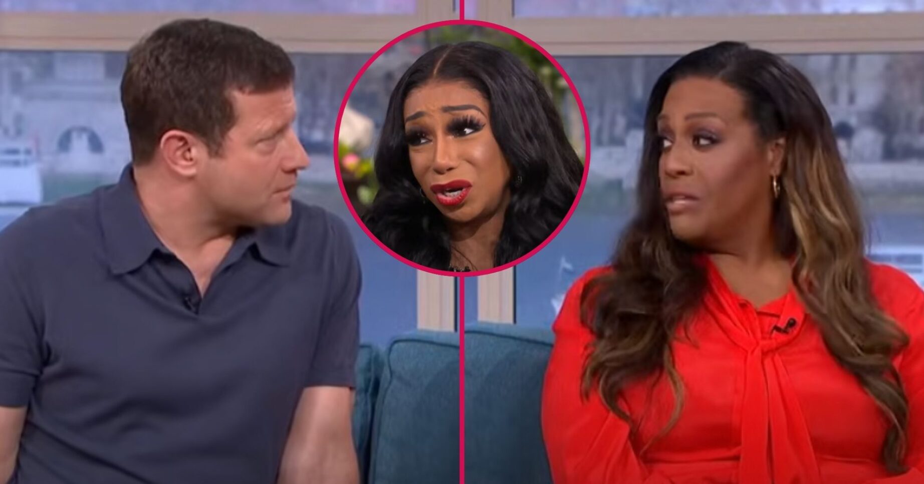 ED comp: Dermot O'Leary / Alison Hammond / Tiffany Pollard on This Morning