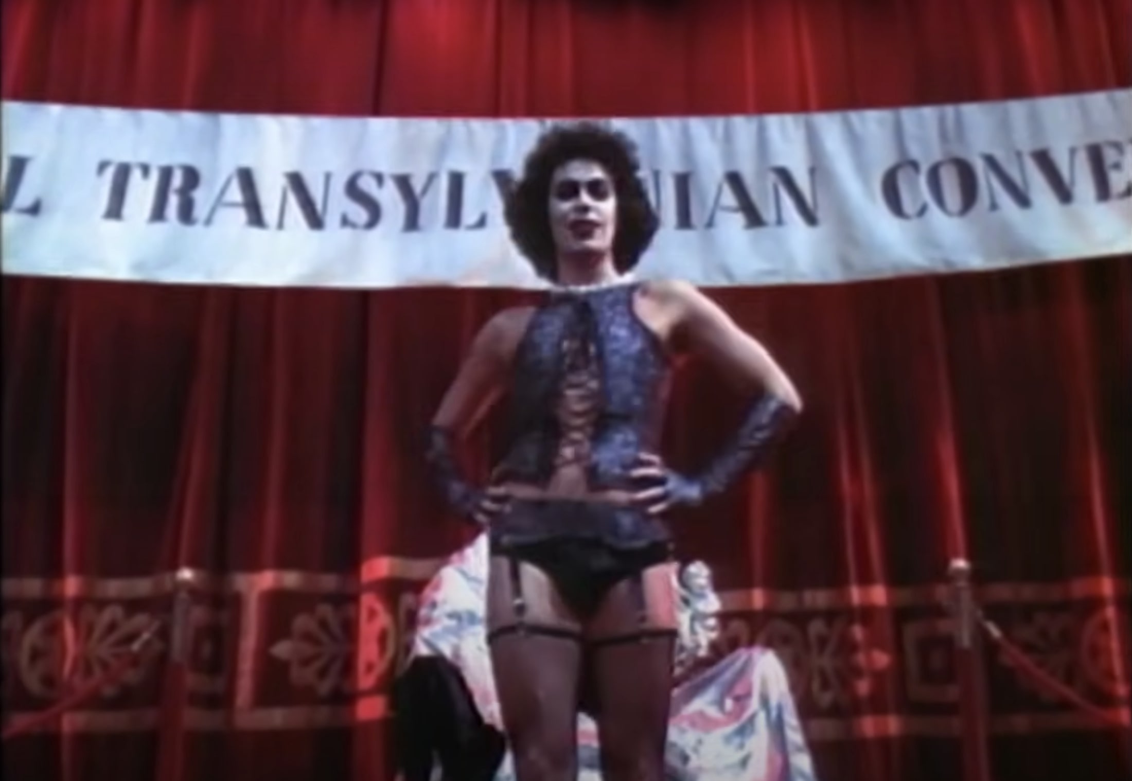 Tim Curry in The Rocky Horror Picture Show