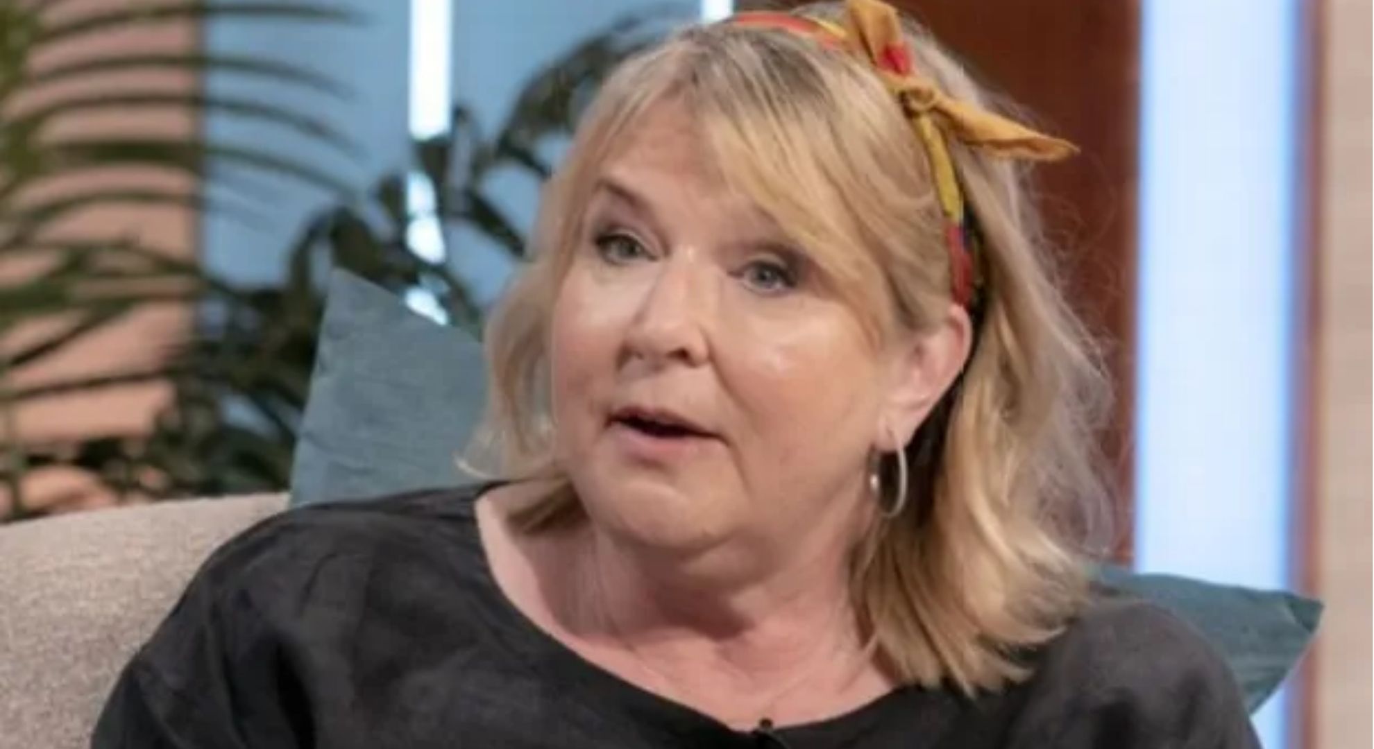 Fern Britton looking in front