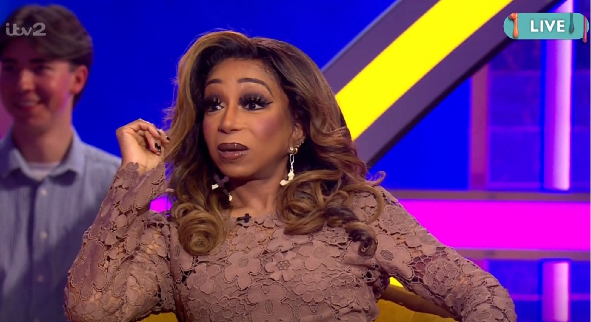 Tiffany Pollard on Celebrity Big Brother Late and Live