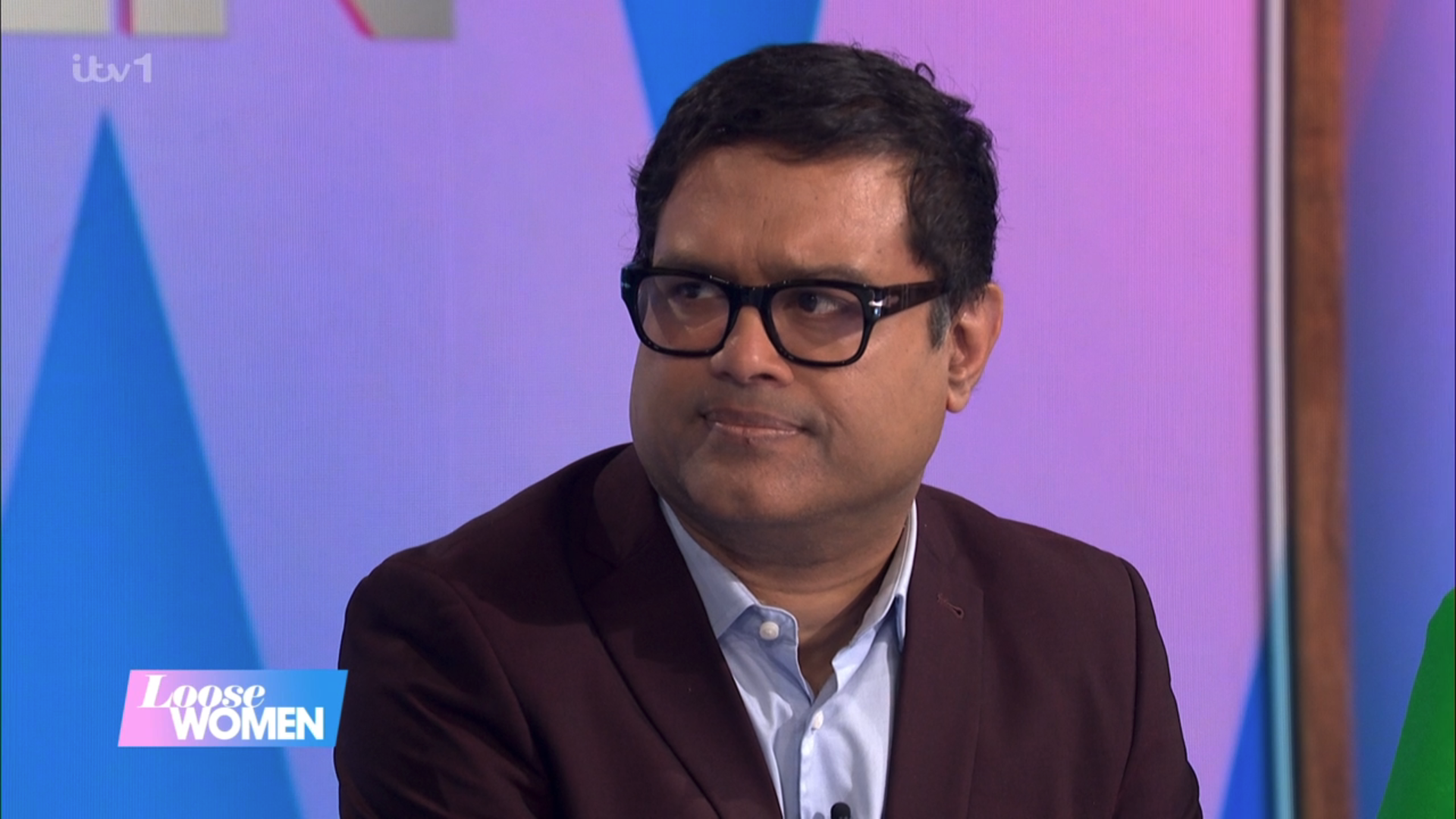 Paul Sinha speaking on Loose Women