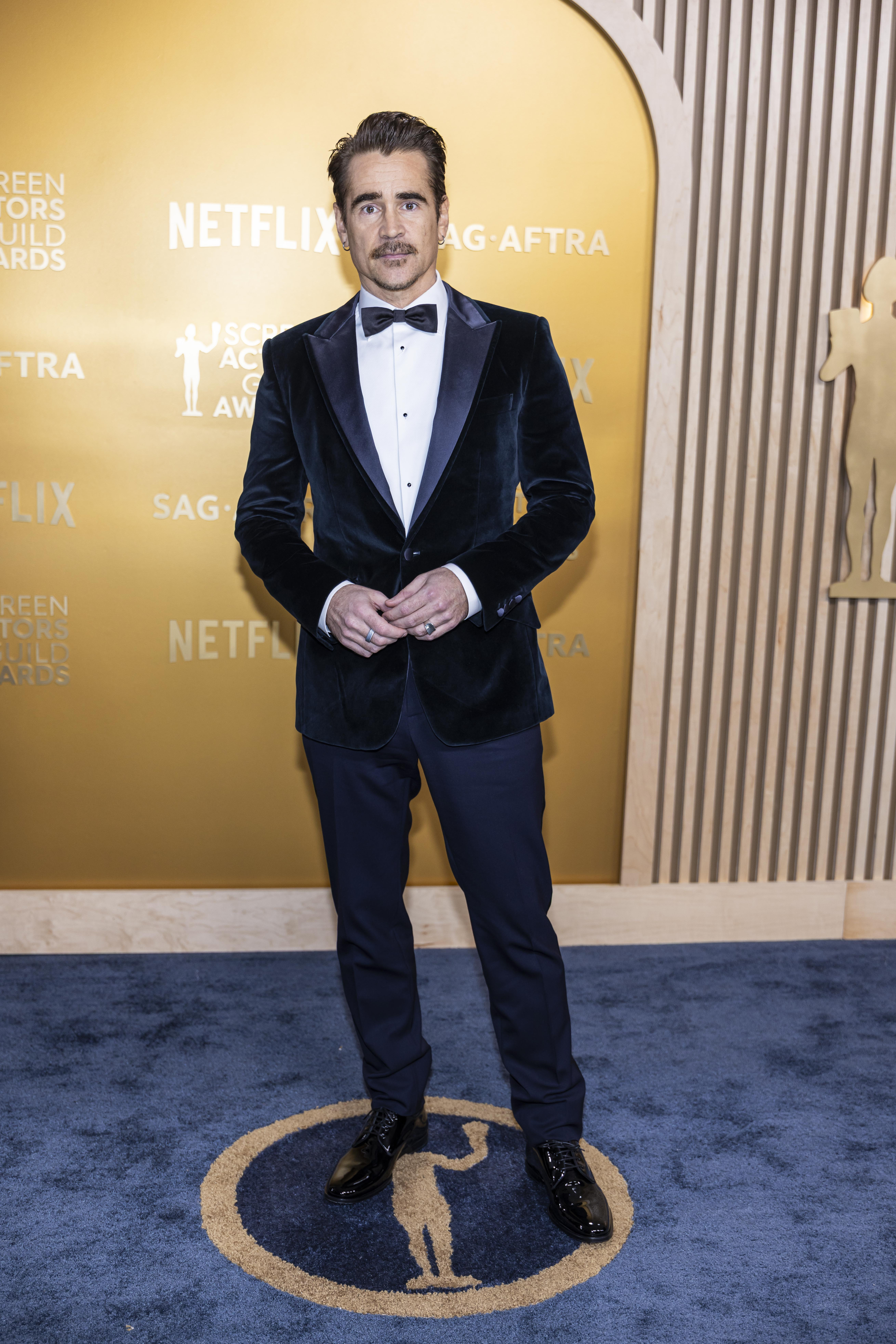 Colin Farrell on the red carpet