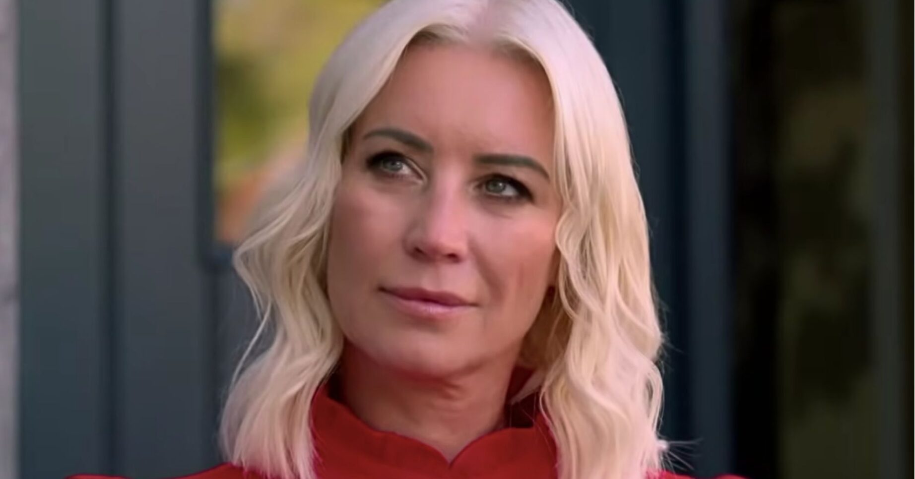 Denise looking serious