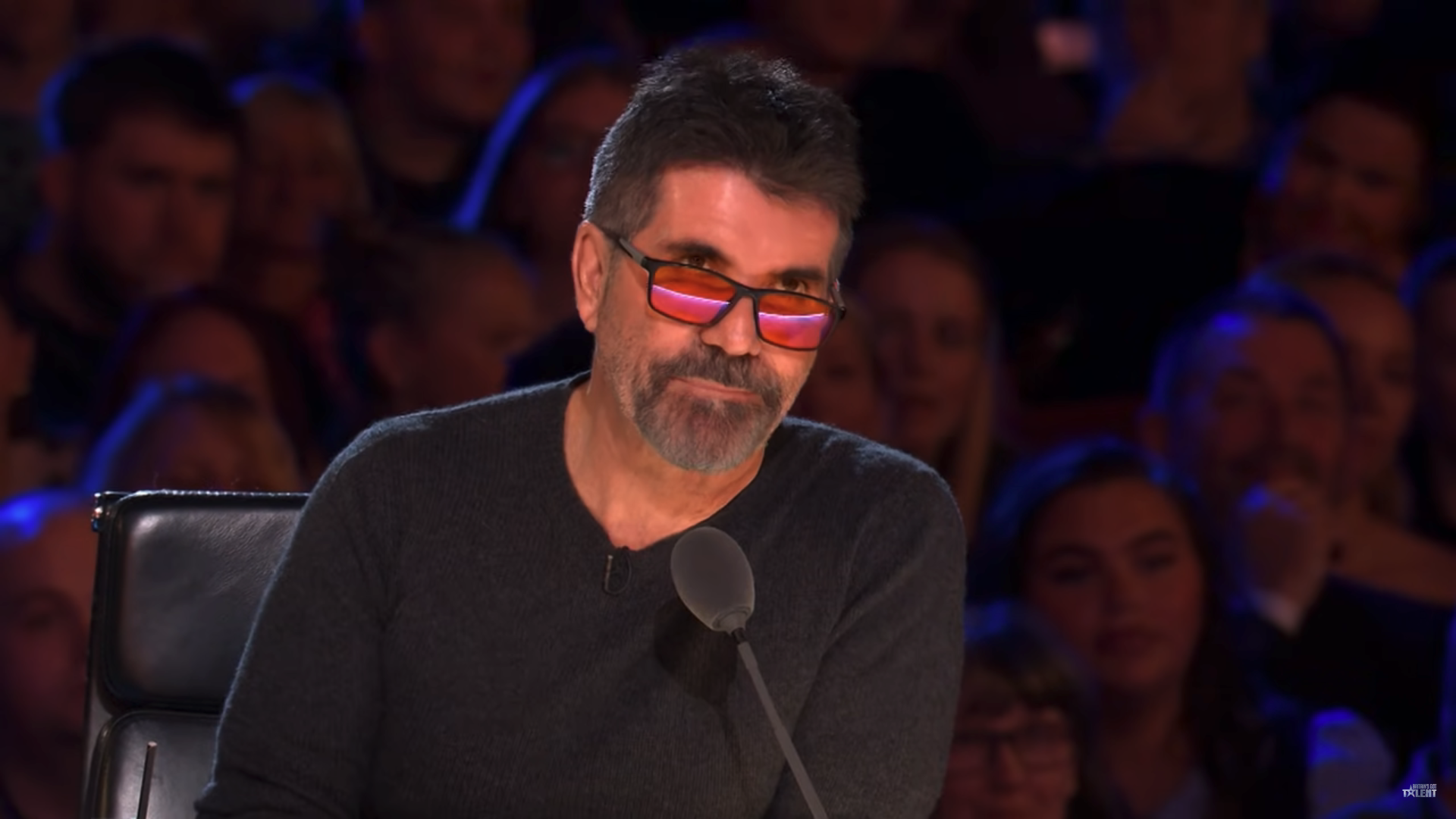 Simon Cowell on the BGT audition