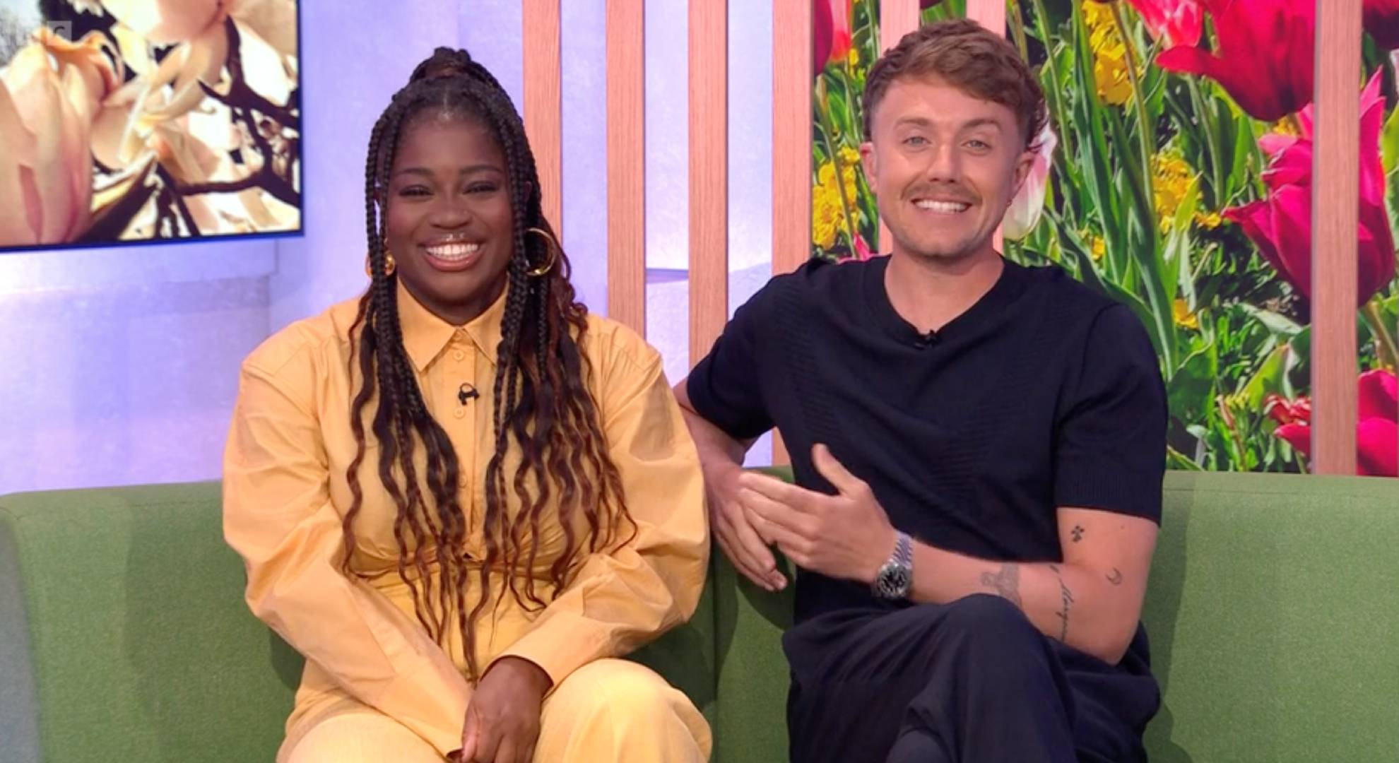 Roman Kemp co-hosting with Clara Amfo