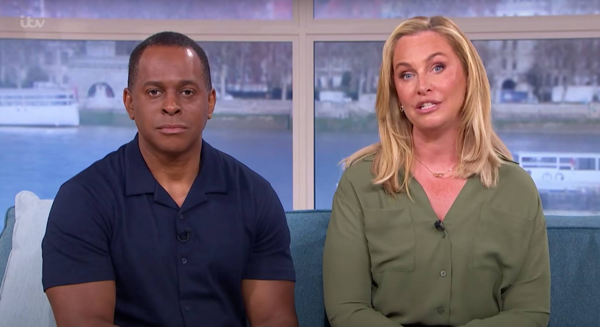 Josie Gibson speaking on This Morning