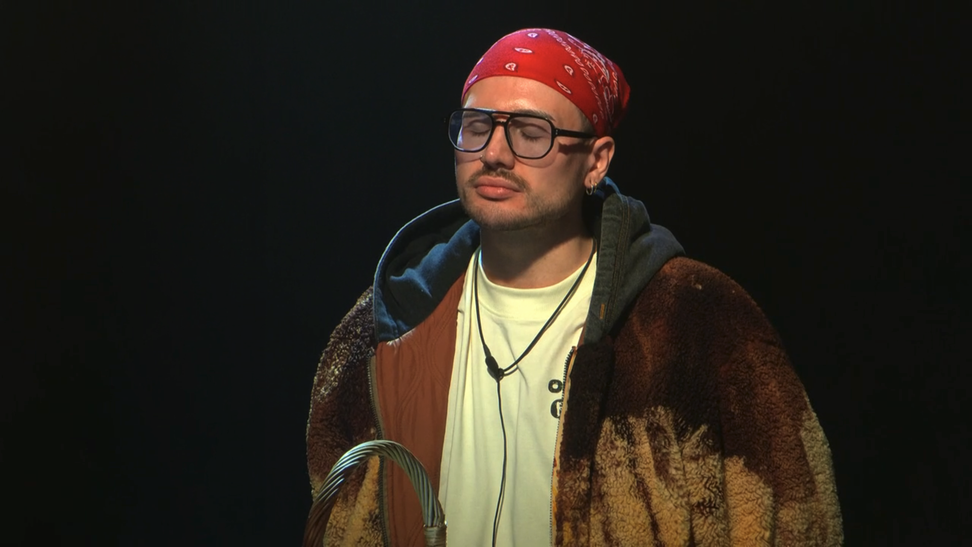 Danny Beard in a bandana on CBB