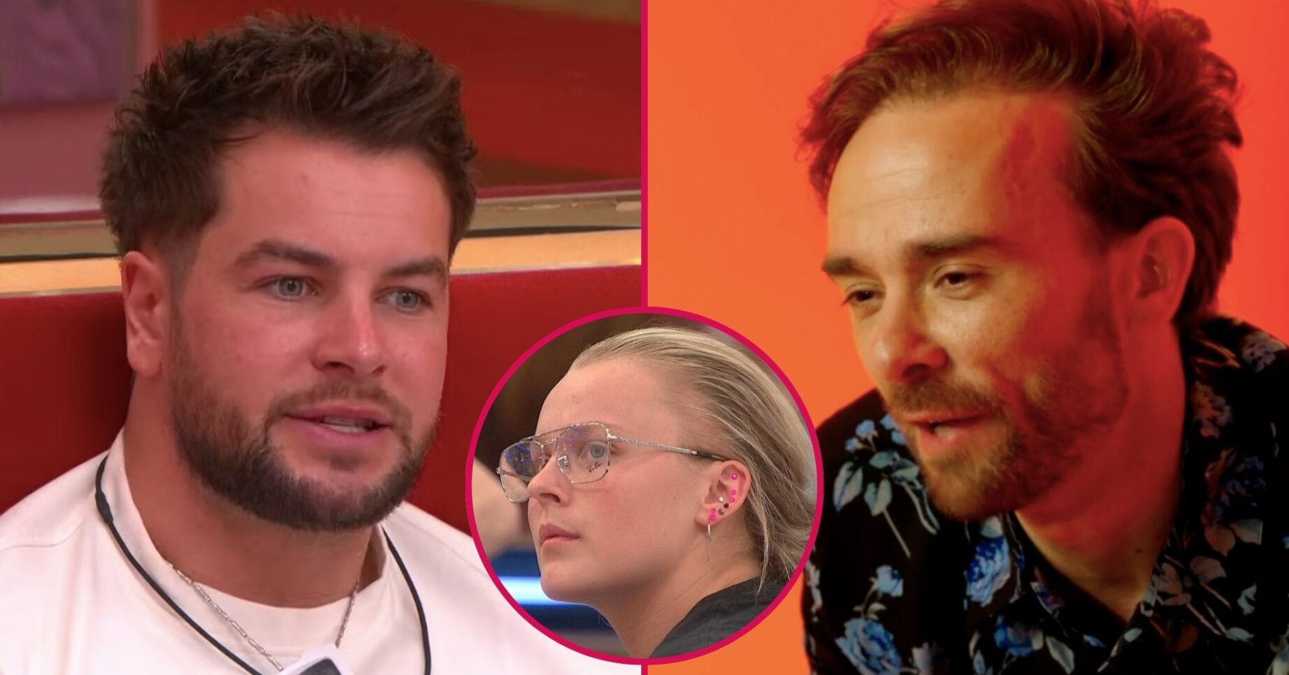 Chris, JoJo and Jack on Celebrity Big Brother