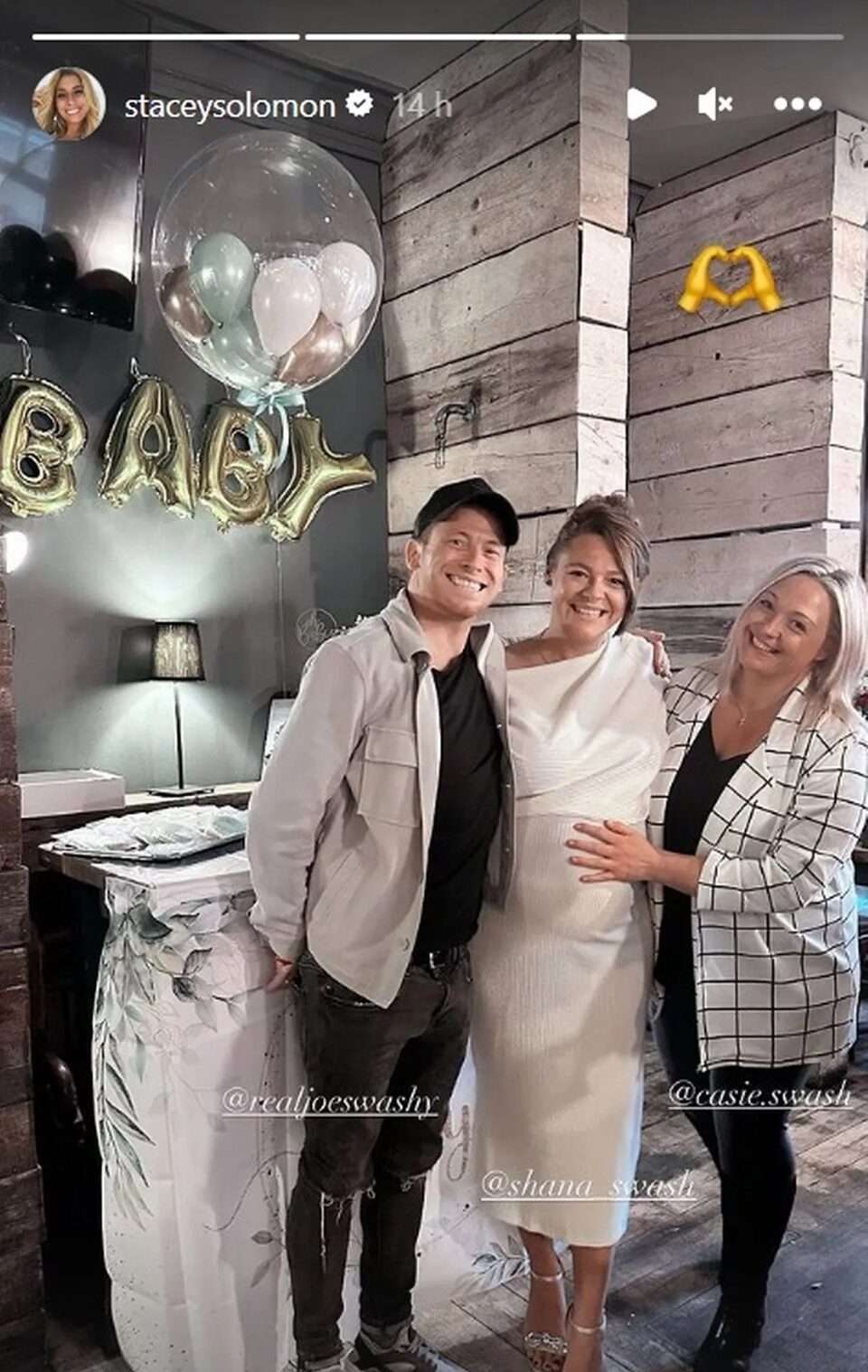 Shana Swash baby shower