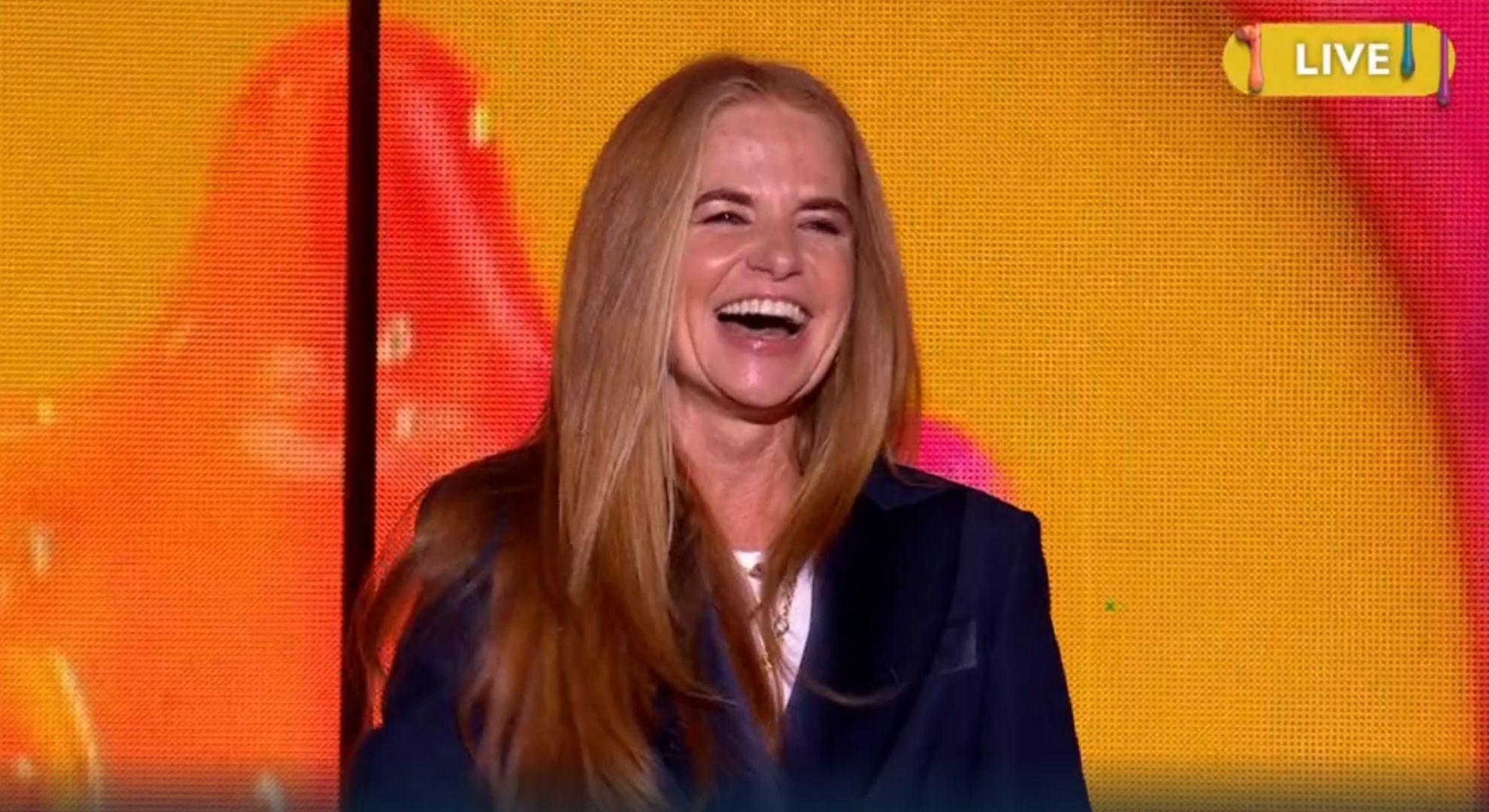 Patsy Palmer smiling
