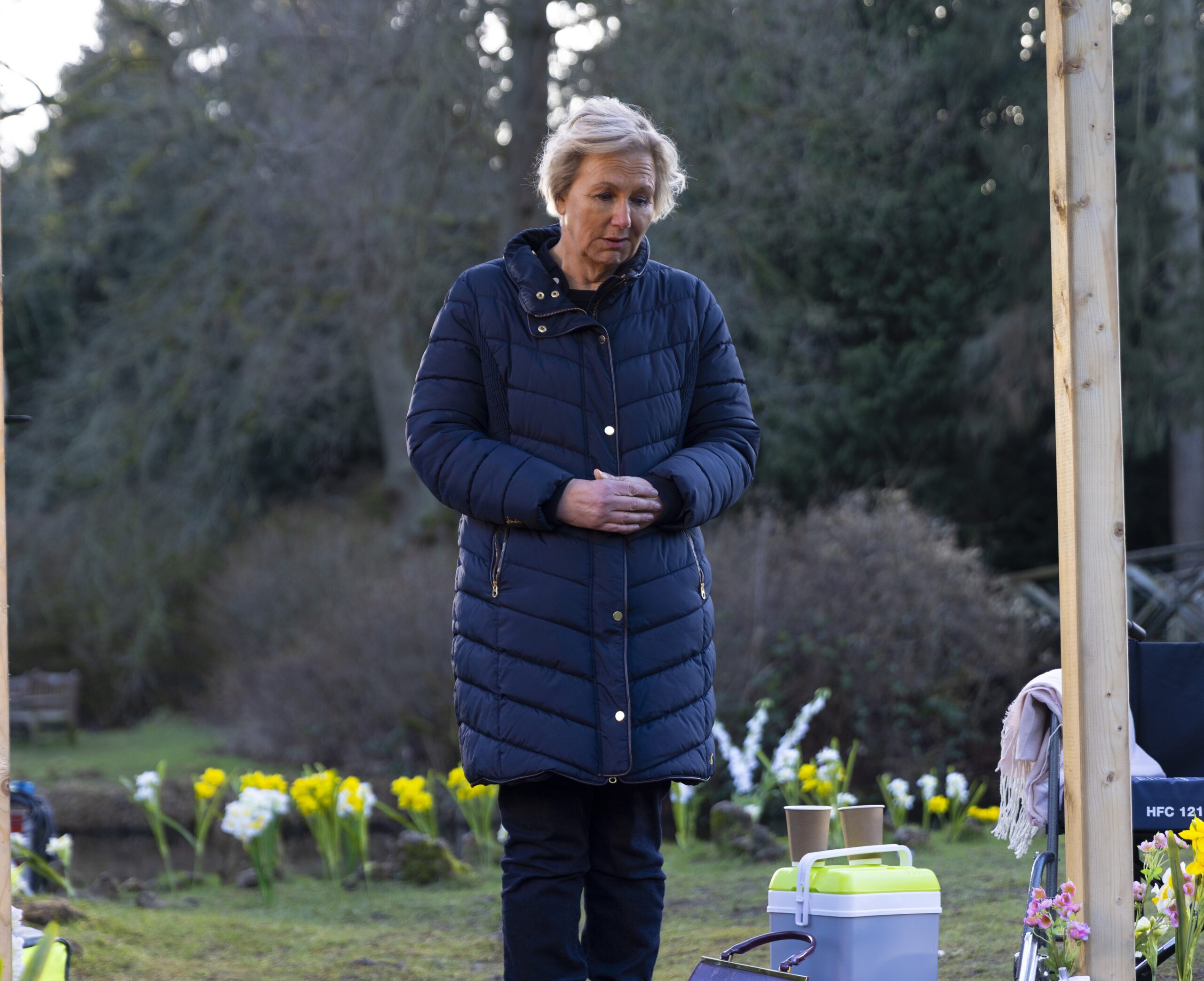 Coronation Street's Eileen upset at the lakes