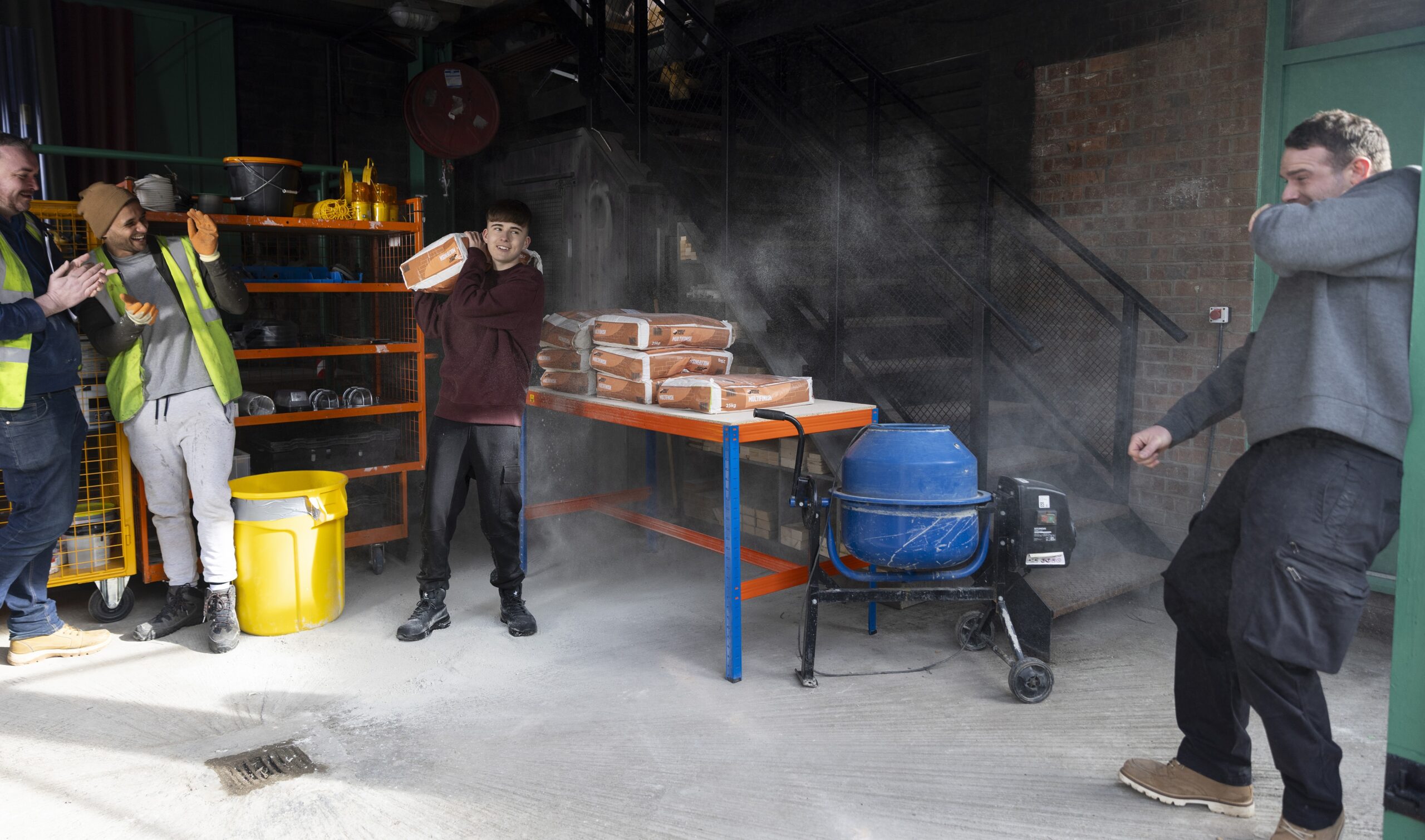 Liam and Mick pull pranks on each other in Corrie 