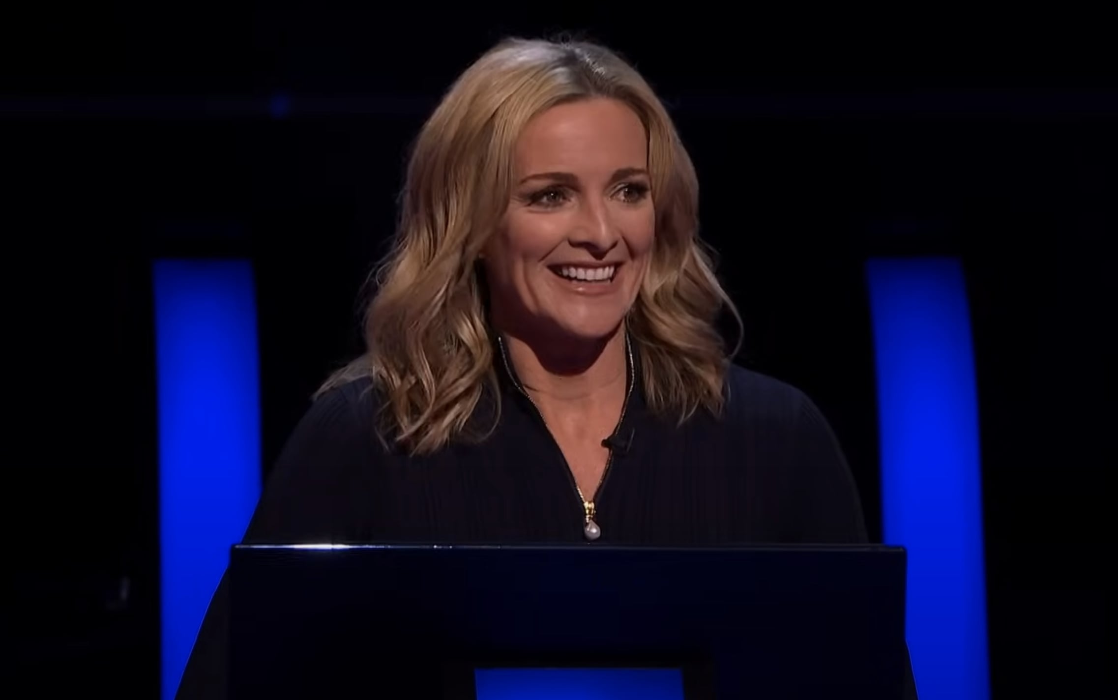 Gabby Logan on Who Wants To Be A Millionaire?
