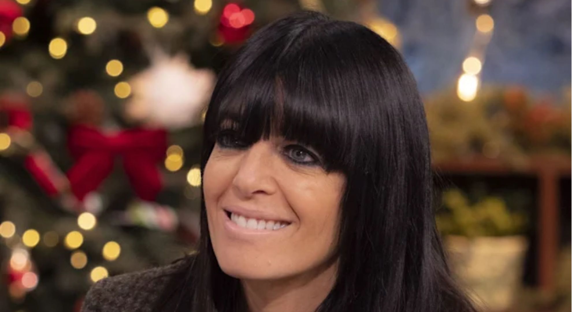 Claudia Winkleman smiling