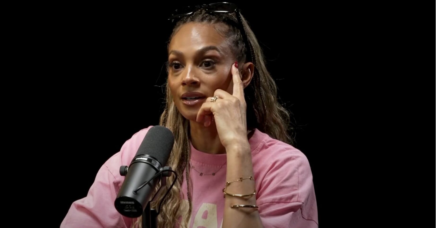 Alesha Dixon talking