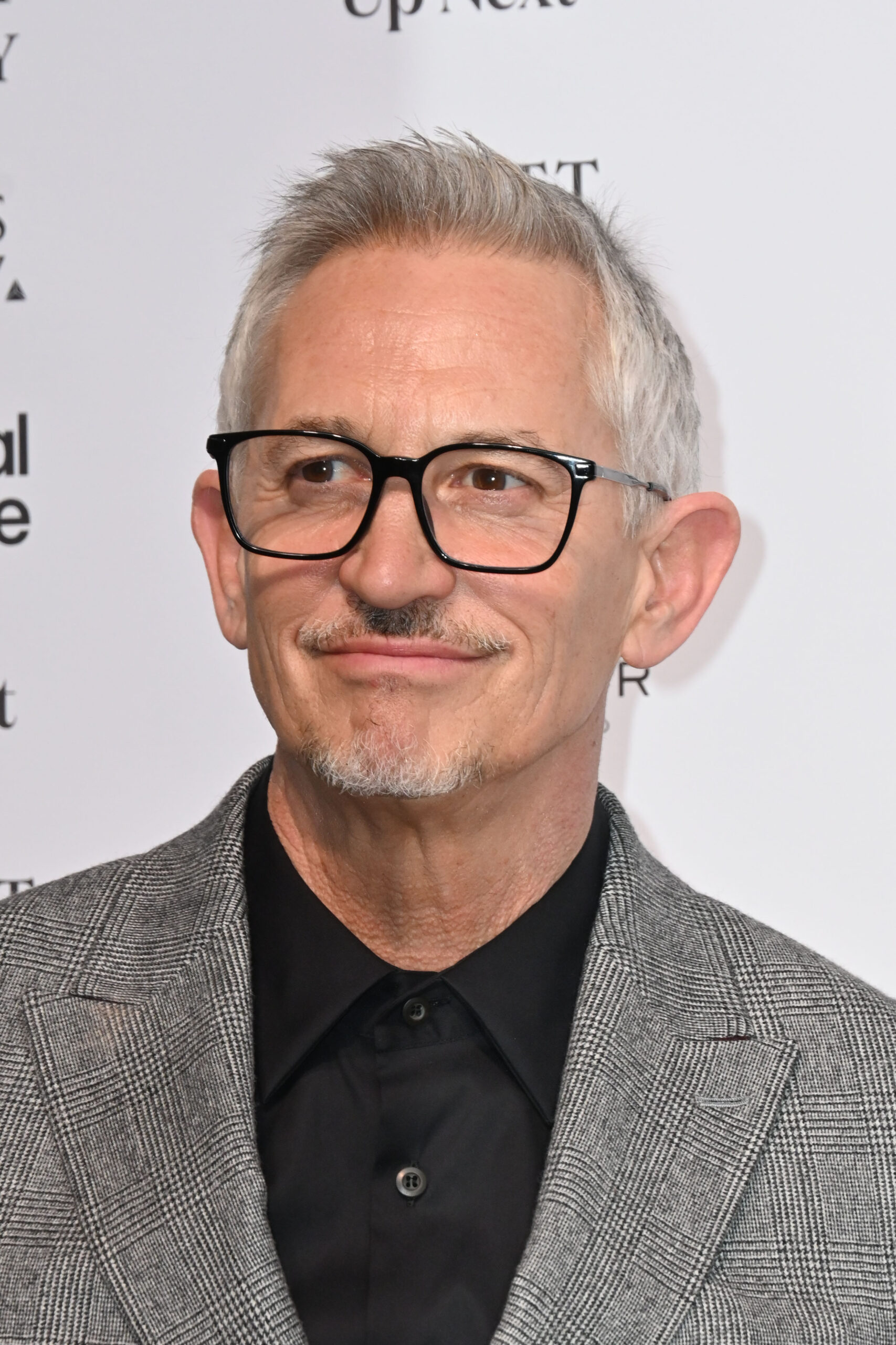 Gary Lineker on the red carpet