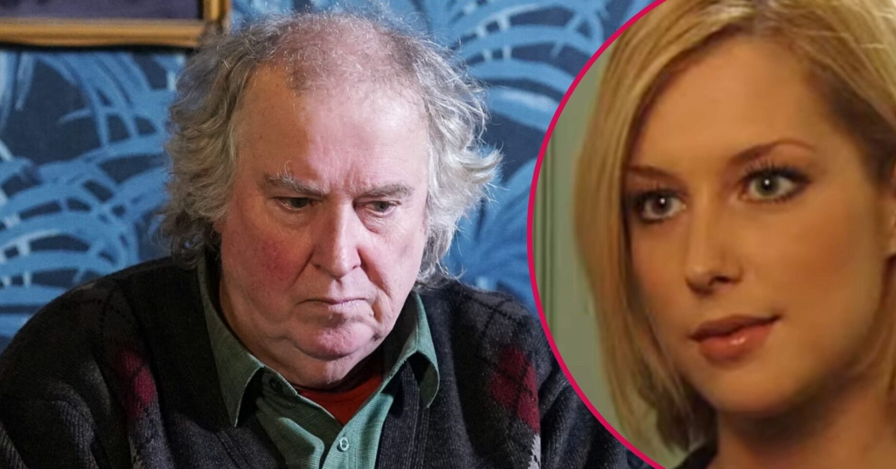 Nigel looks sad on EastEnders; inset, Clare (Credit: BBC/Composite: ED!)