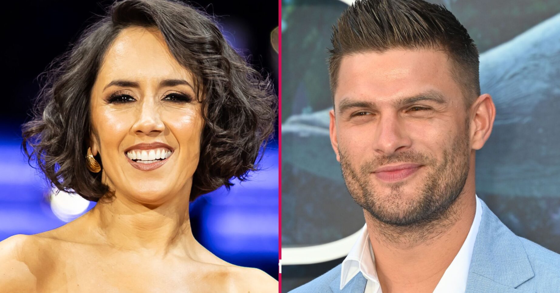 Janette Manrara and Aljaz Skorjanec
