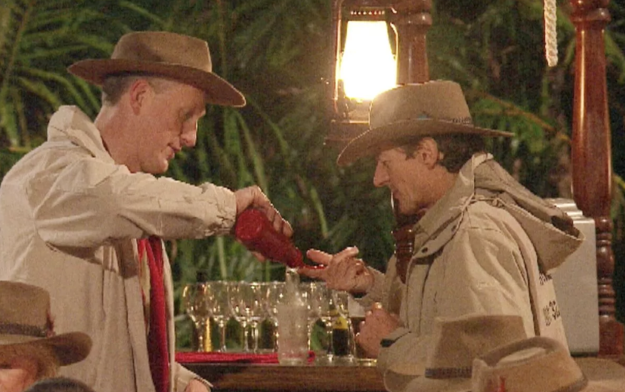 Nigel Havers and Lembit Opik on I'm A Celebrity