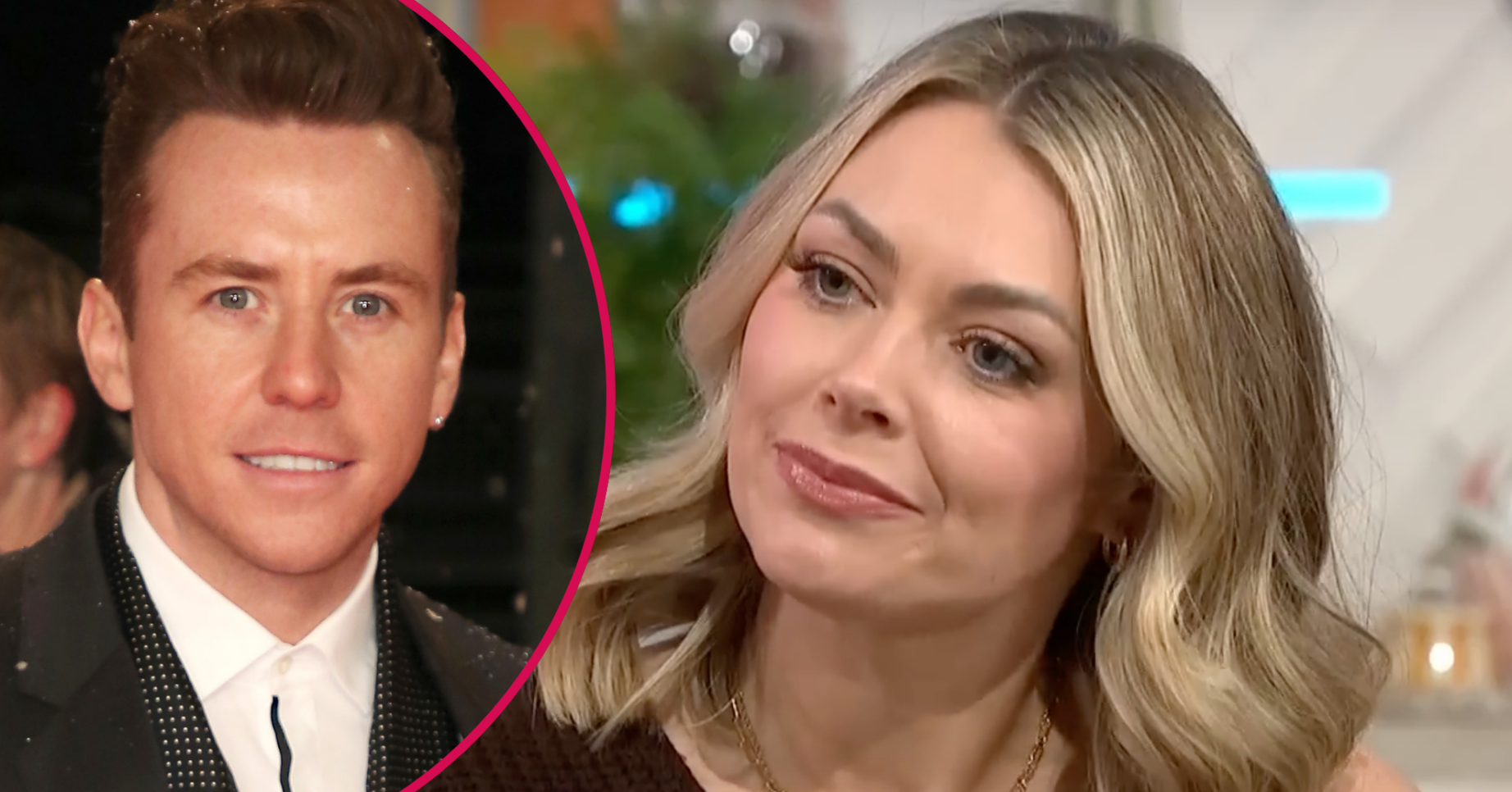 Georgia Jones on Lorraine and Danny on the red carpet