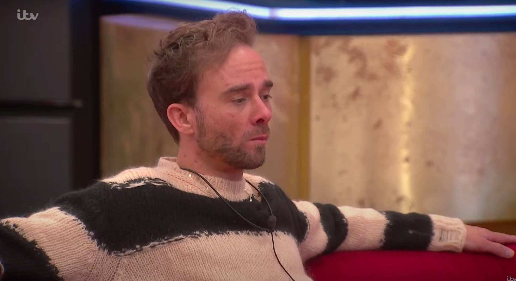 Jack P Shepherd looks bored