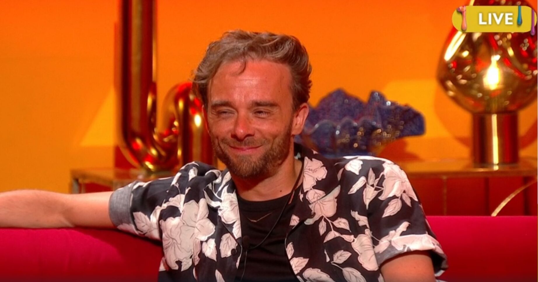 Jack P Shepherd smiling