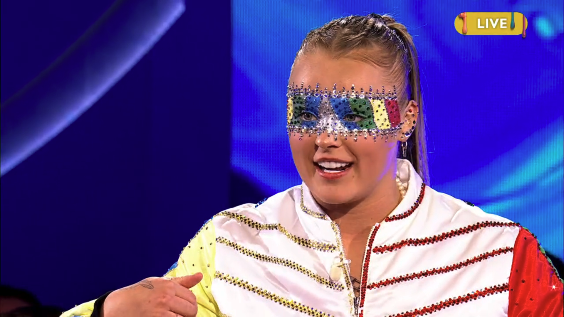 JoJo Siwa at the Celebrity Big Brother final