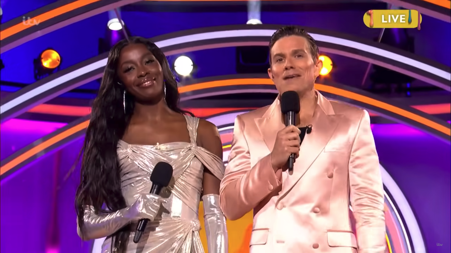 AJ Odudu and Will Best hosting the CBB final