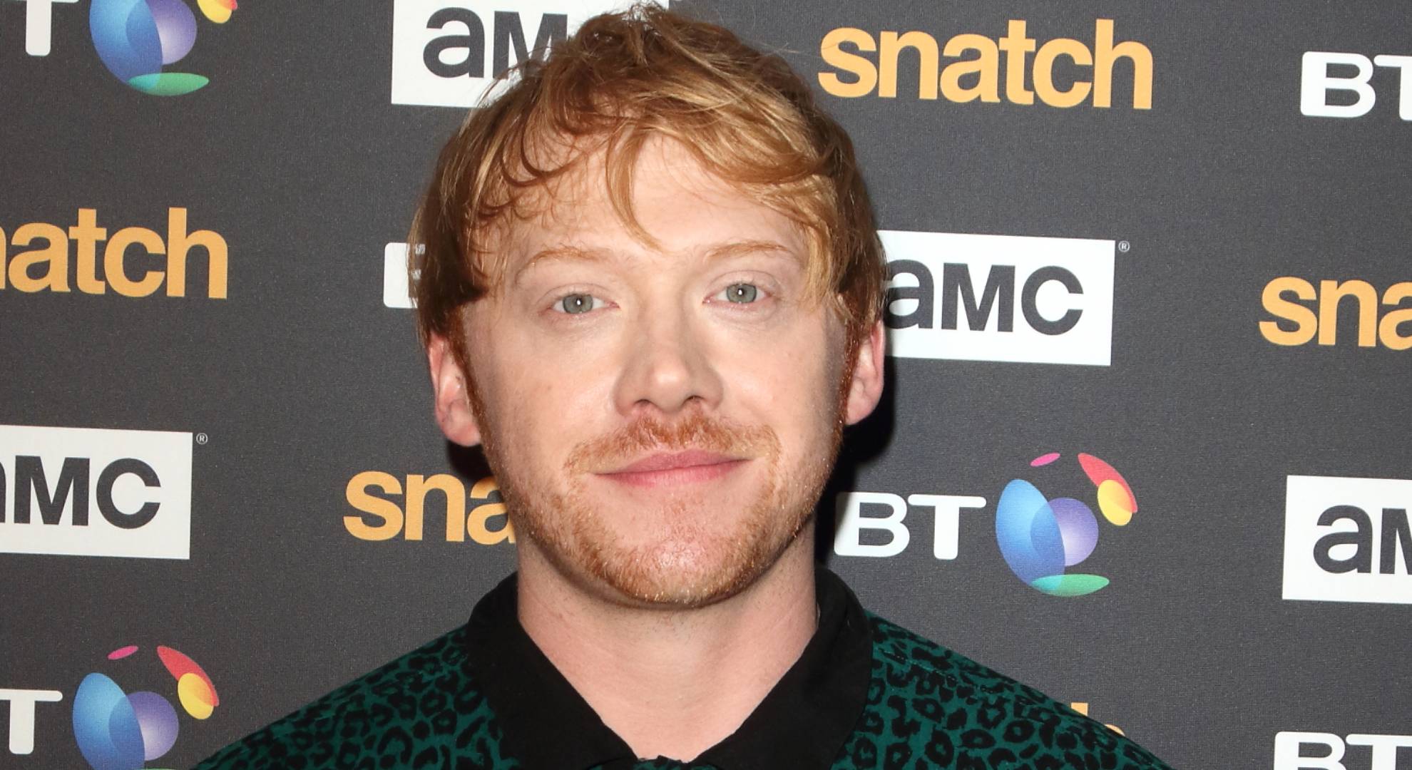 Rupert Grint poses for pics