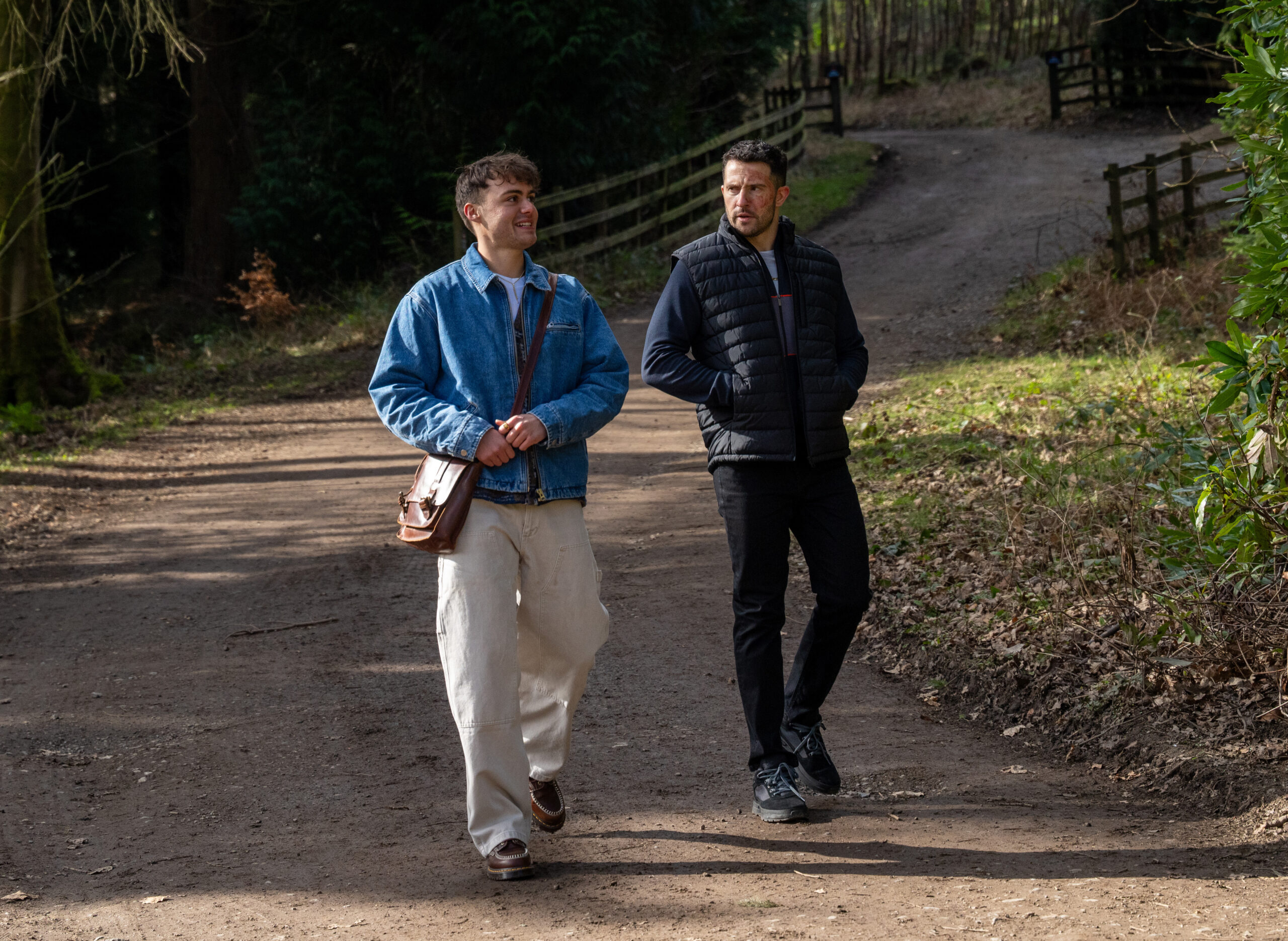 Bradley Riches has shown his support (Credit: ITV)