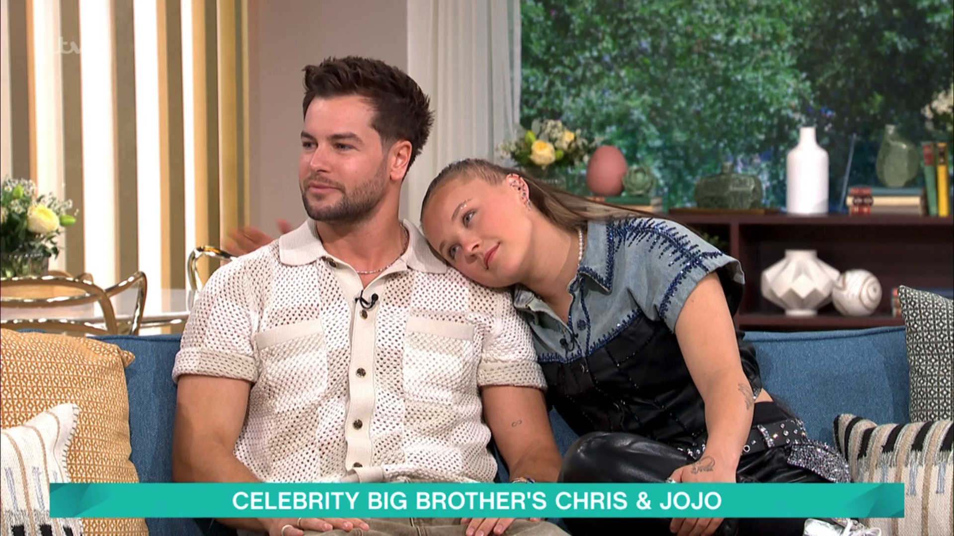Chris Hughes and JoJo Siwa on This Morning