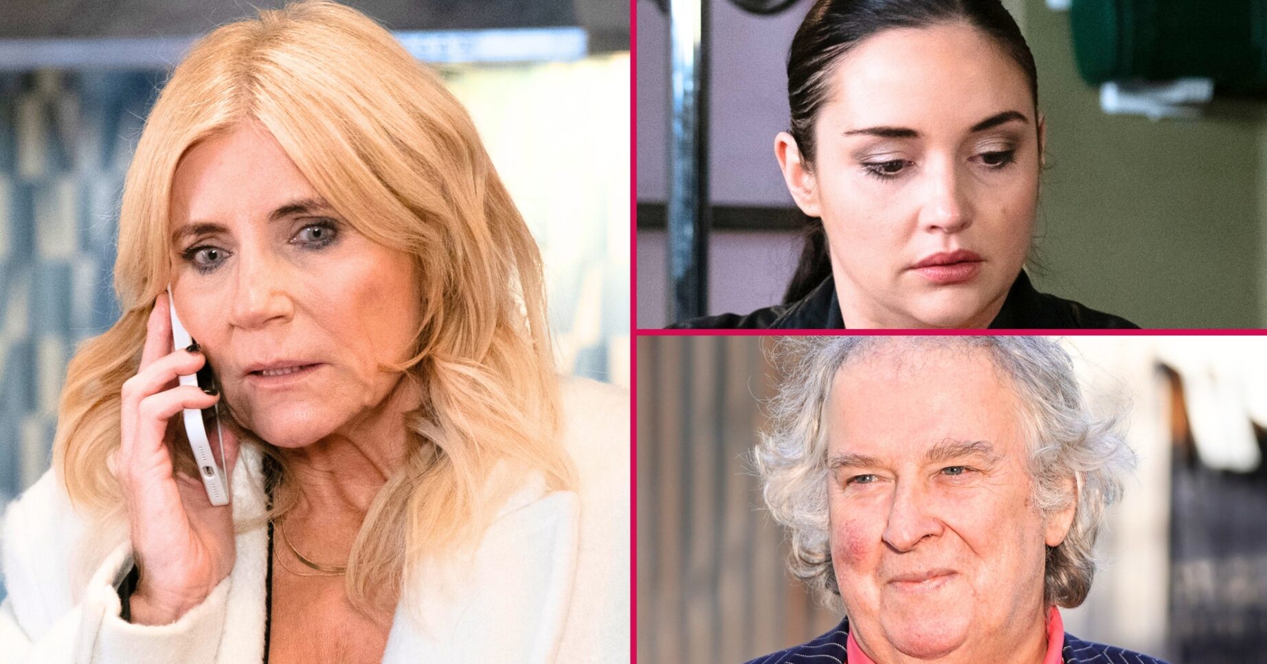 EastEnders' Cindy, Lauren, Nigel