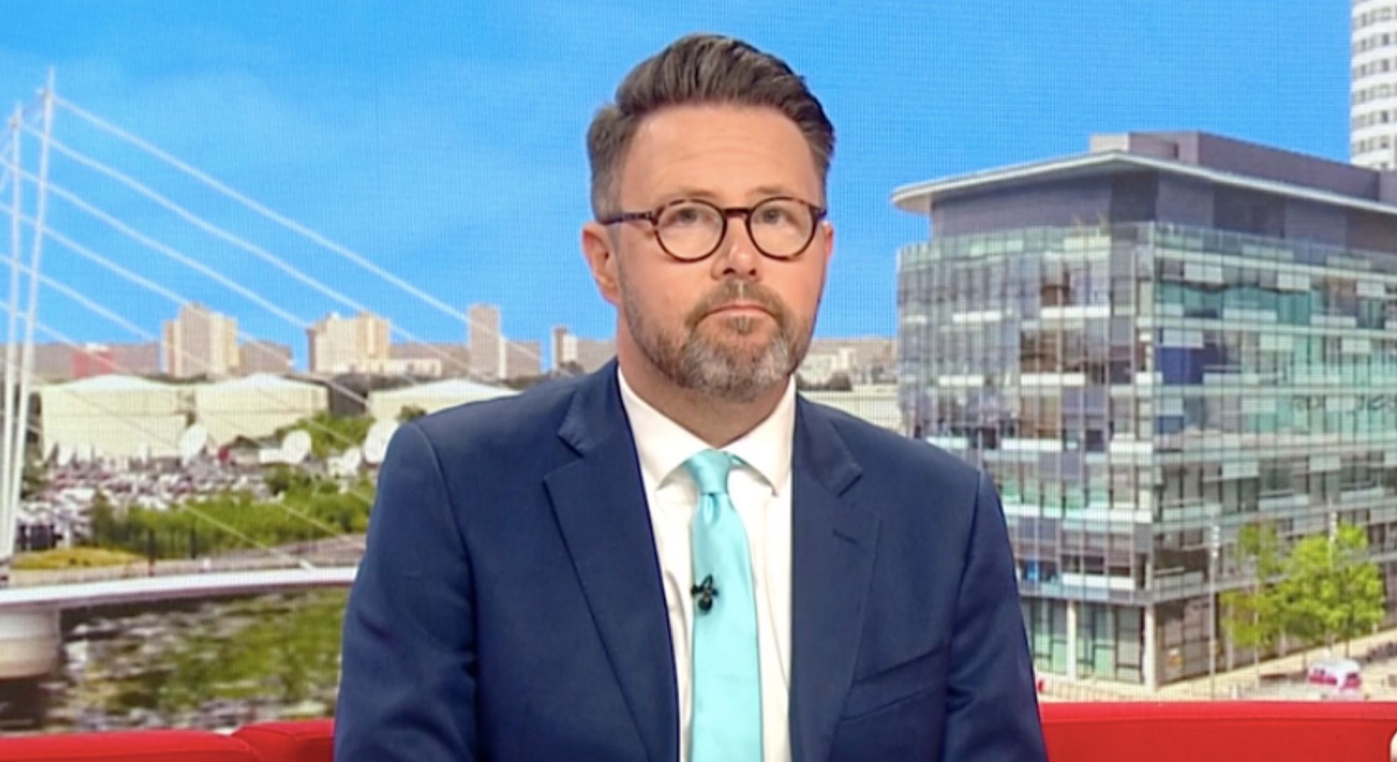 Jon Kay on BBC Breakfast