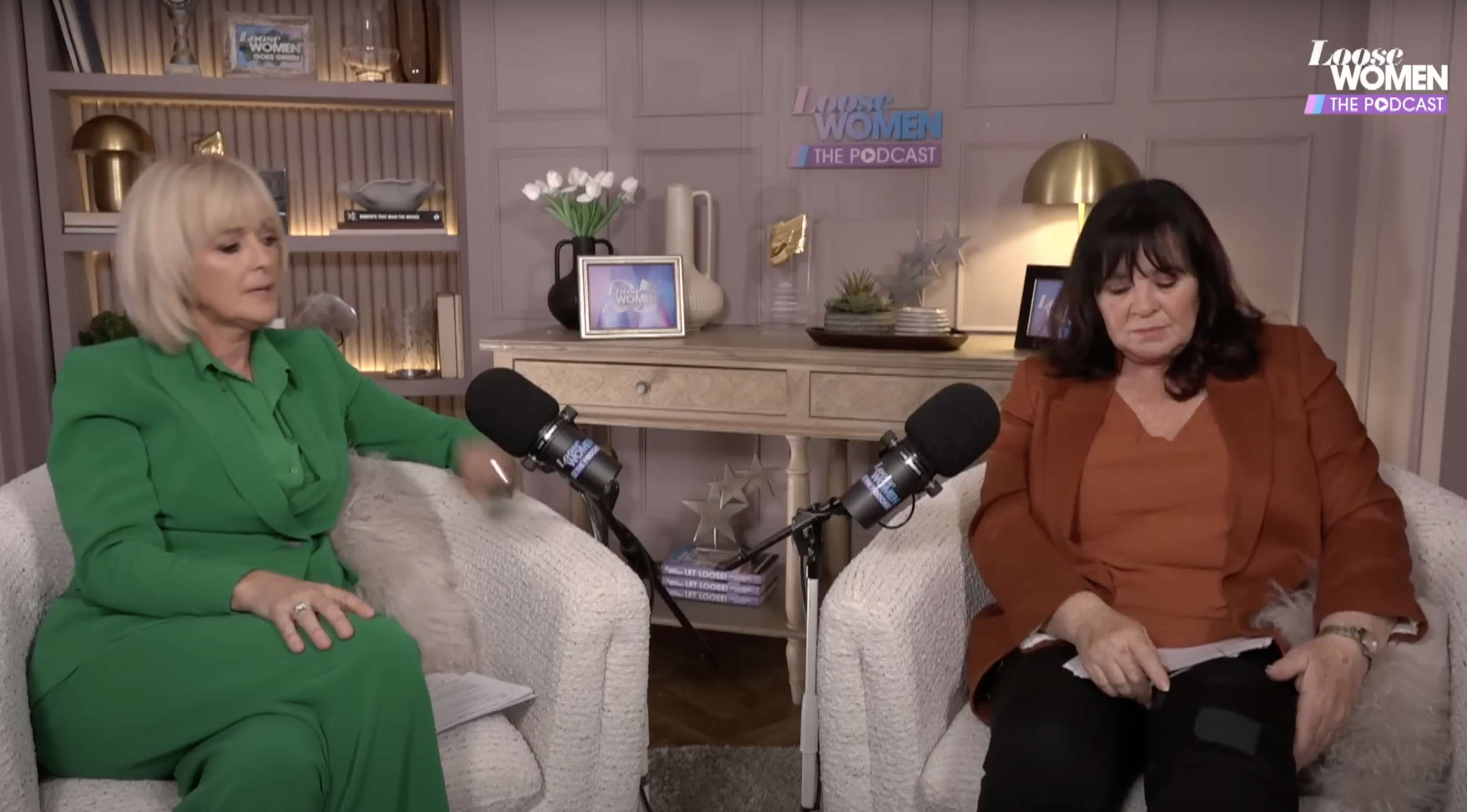 Jane Moore and Coleen Nolan on Loose Women The Podcast