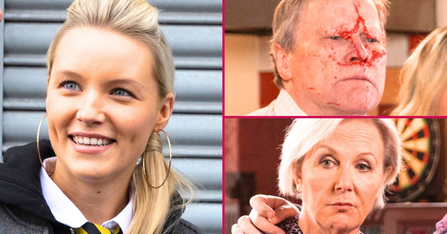 Coronation Street's young Lou, Roy, Eileen