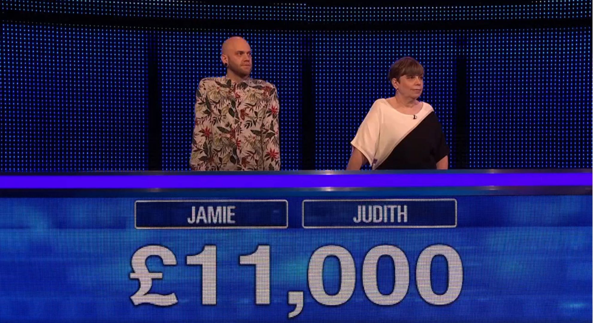 Jamie and Judith on The Chase