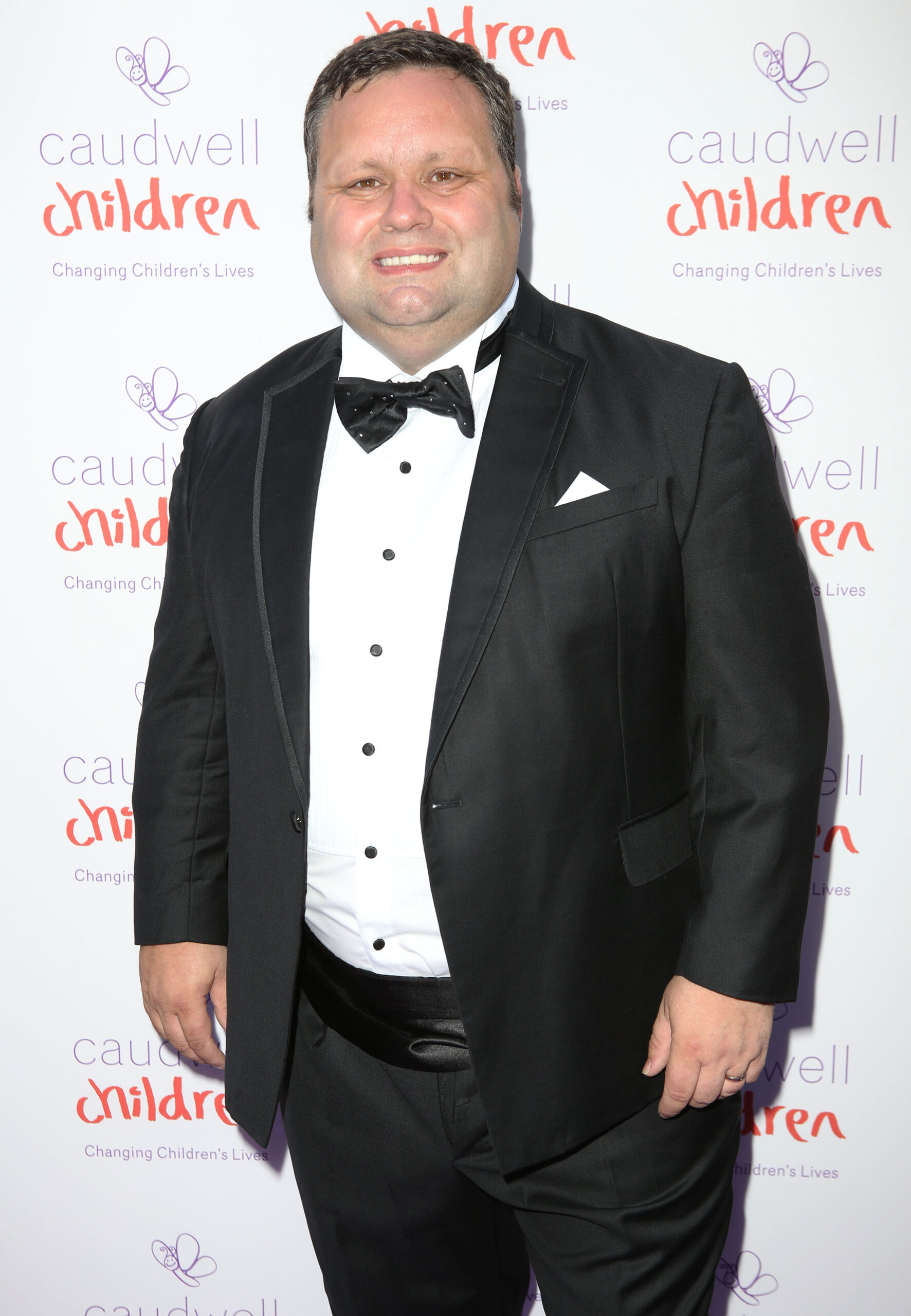 Paul Potts on the red carpet