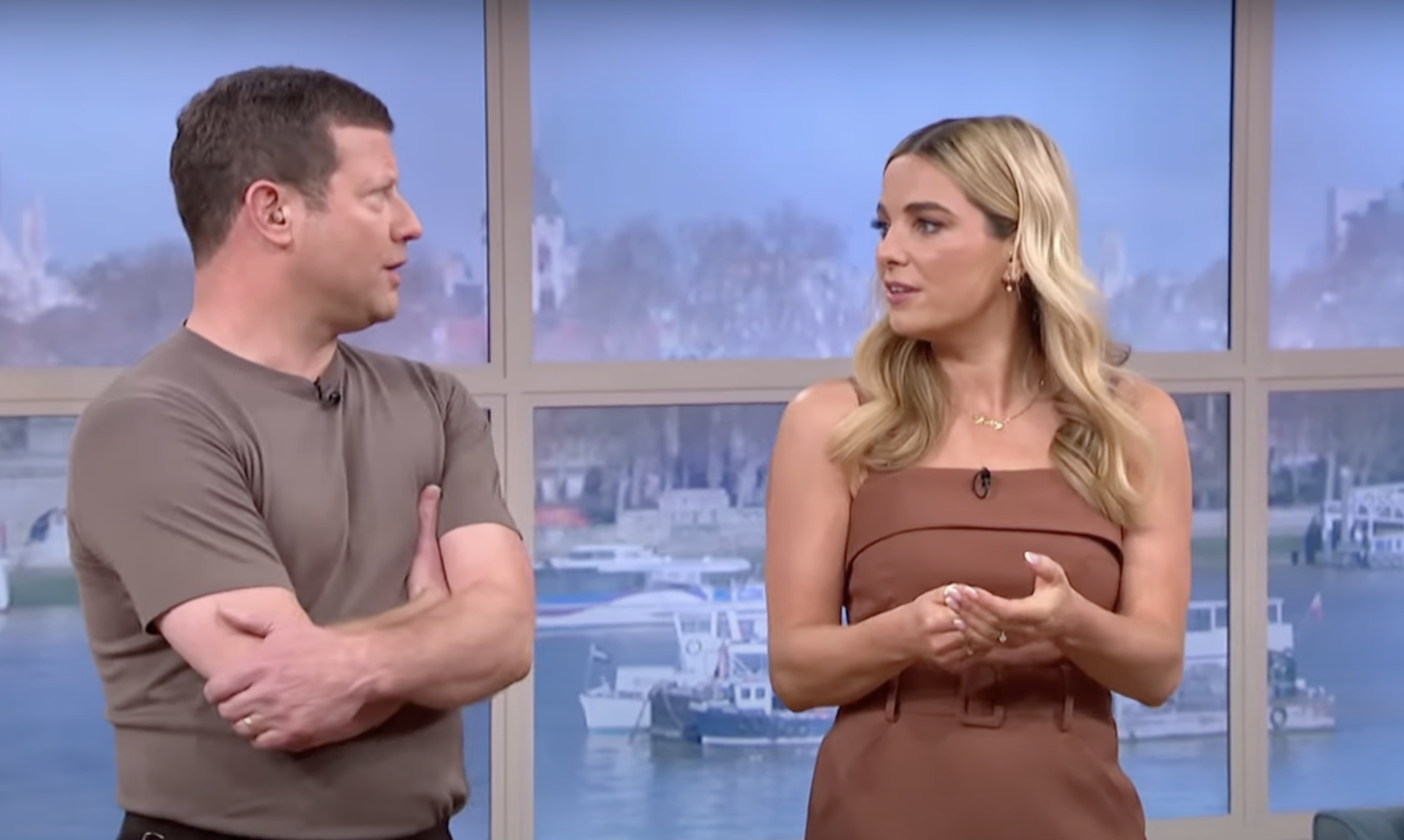 Dermot O'Leary and Sian Welby on This Morning